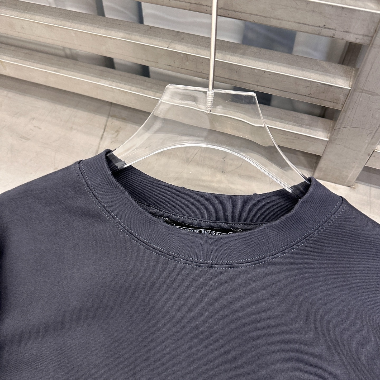 克罗心 ｜ 新款长袖打底，成衣洗水炒色印花工艺加坯布迷彩印花，假两件做工，男女同款，尺码sml