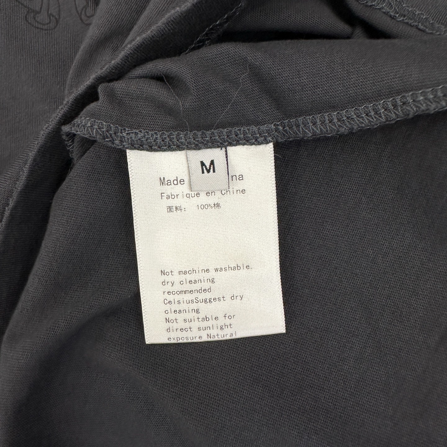 克罗心 ｜ 新款长袖打底，成衣洗水炒色印花工艺加坯布迷彩印花，假两件做工，男女同款，尺码sml