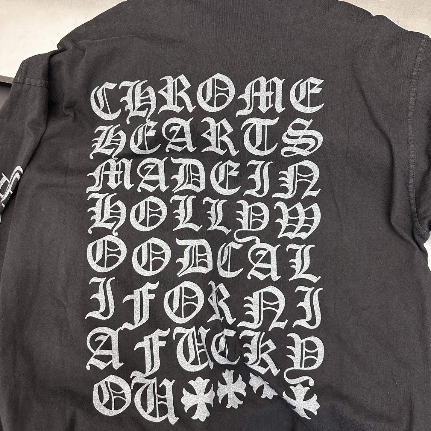 克罗心 ｜ 新款衬衣，成衣洗水喷色吊磨加5处印花工艺，男女同款，100%棉，尺码sml