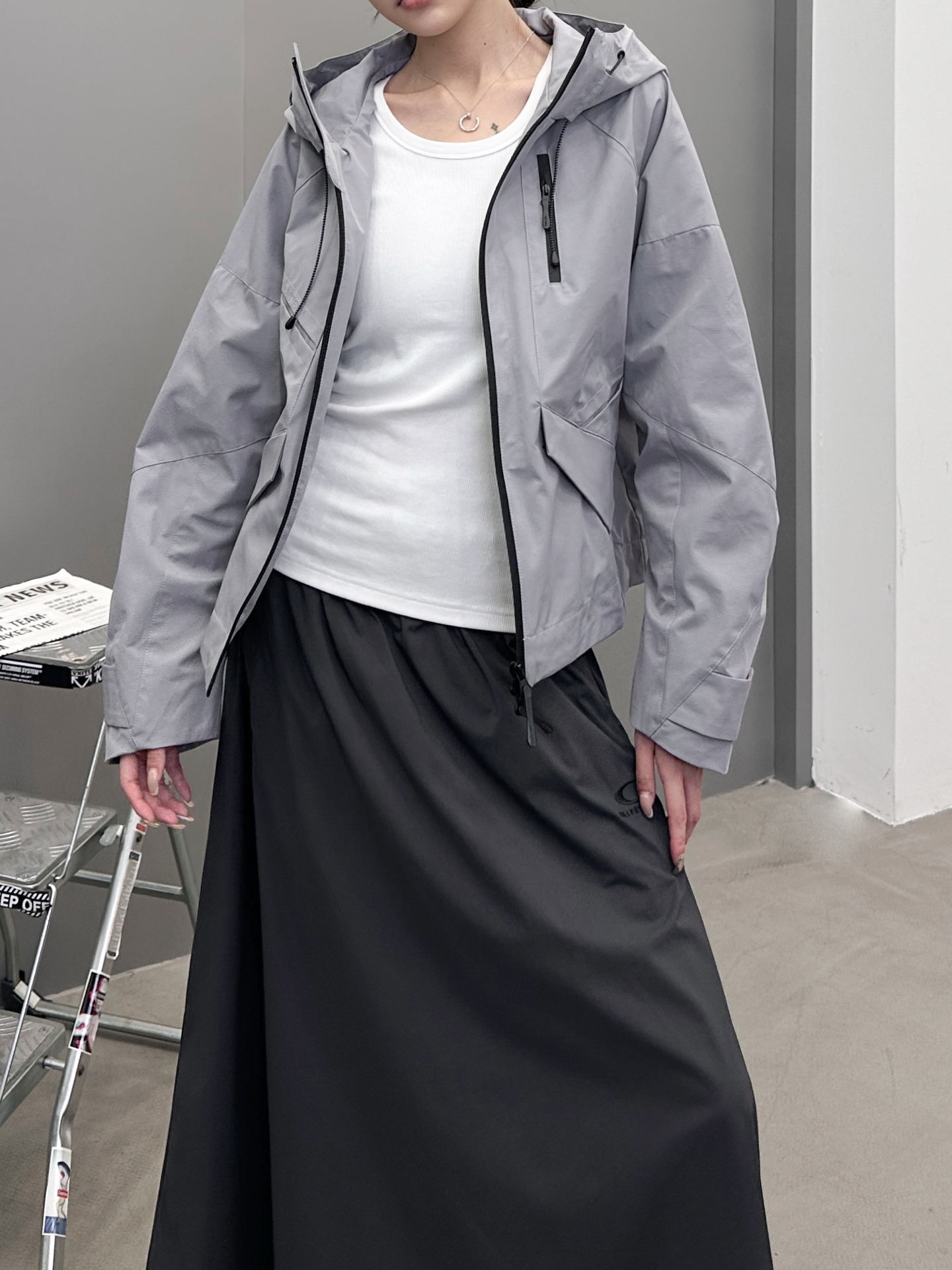 鸟 ｜ 新款硬壳休闲冲锋衣，经典刺绣标工艺，三防硬壳机能面料，功能性里布面料，时尚前卫，男女同款，尺码s