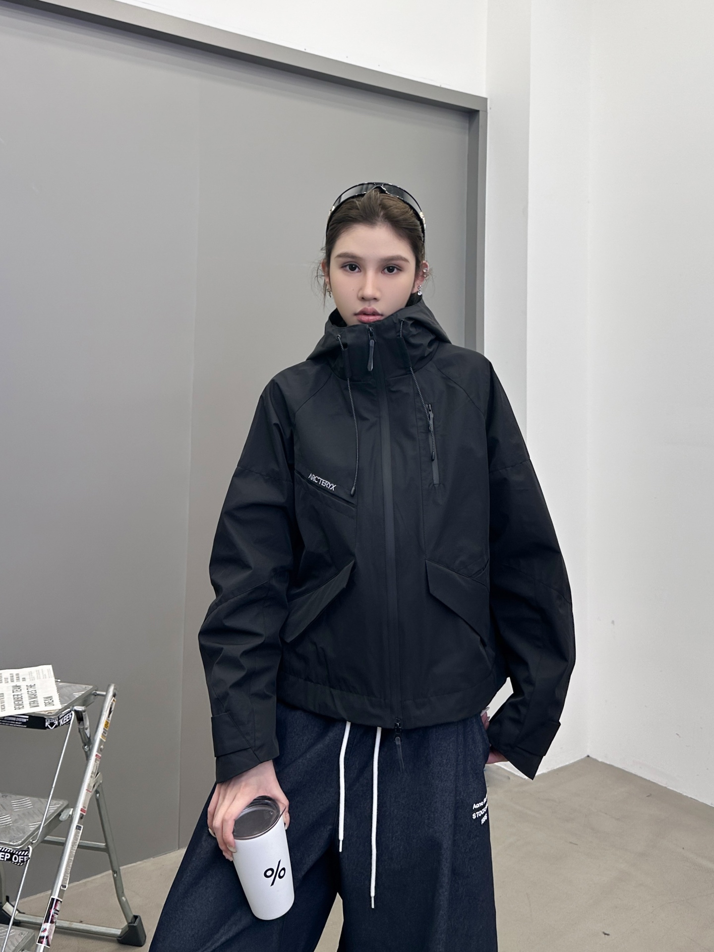 鸟 ｜ 新款硬壳休闲冲锋衣，经典刺绣标工艺，三防硬壳机能面料，功能性里布面料，时尚前卫，男女同款，尺码s