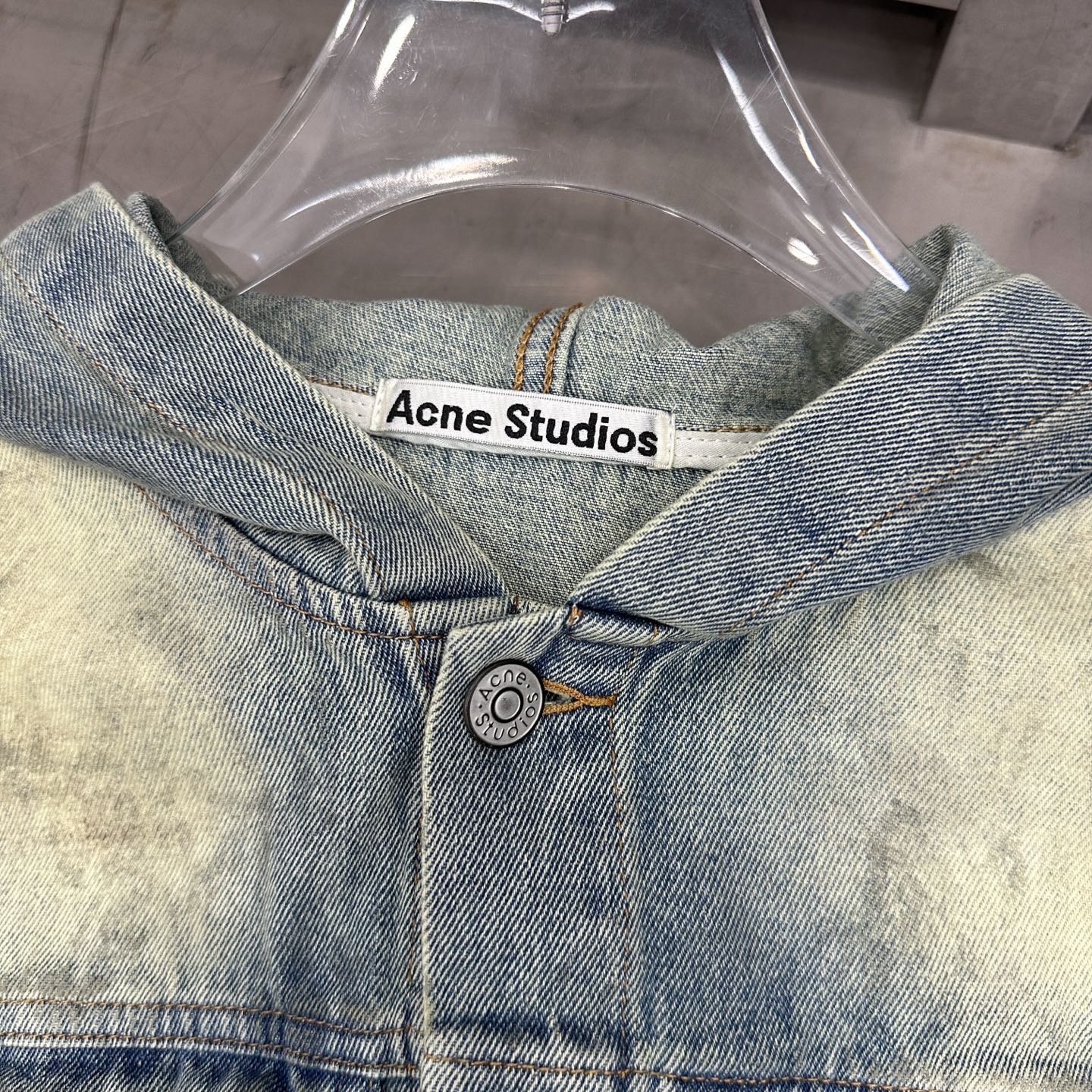 💰Acne ｜ 新款牛仔衣，成衣洗水泥浆工艺，时尚休闲，尺码sml
