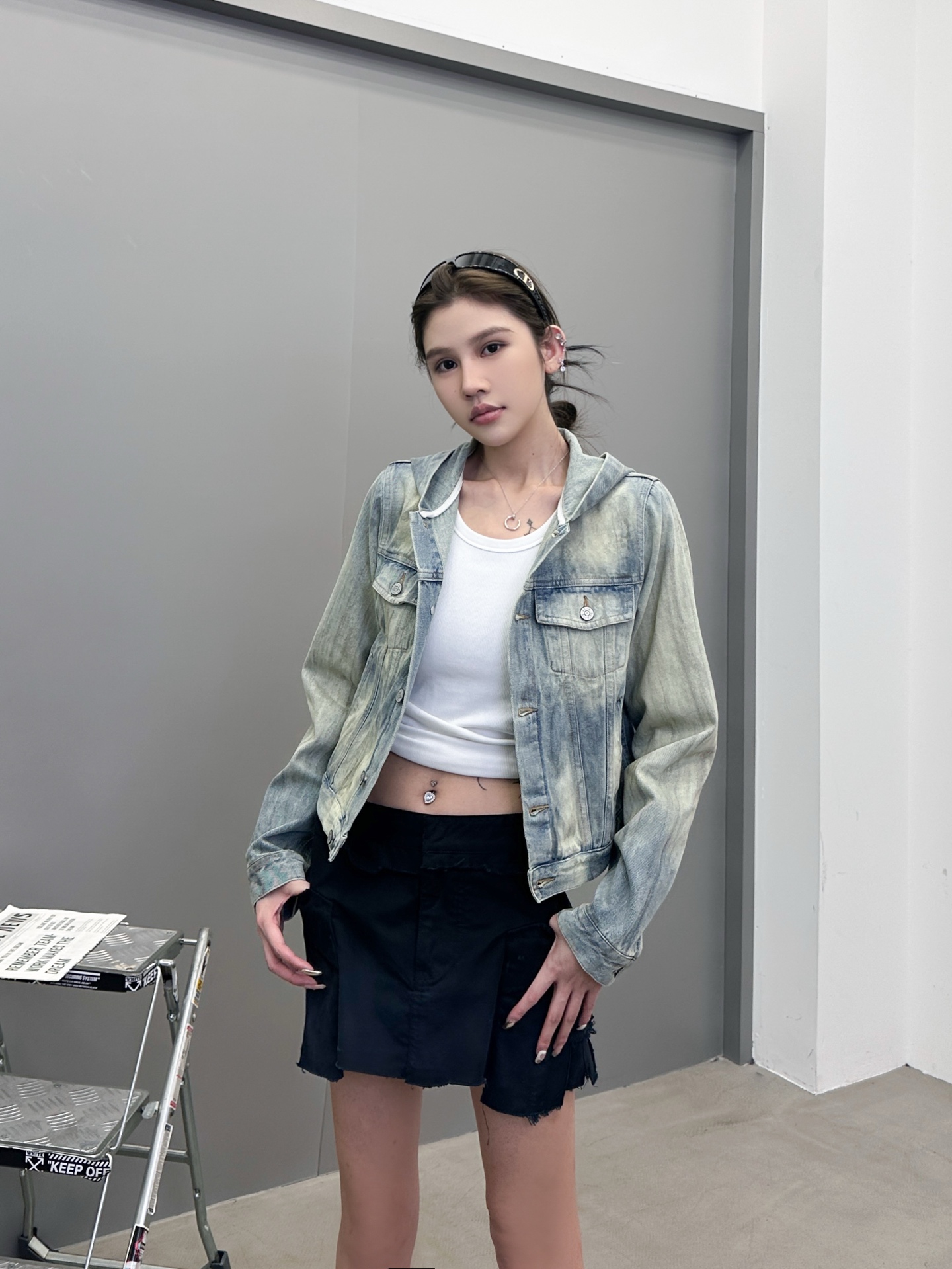 💰Acne ｜ 新款牛仔衣，成衣洗水泥浆工艺，时尚休闲，尺码sml