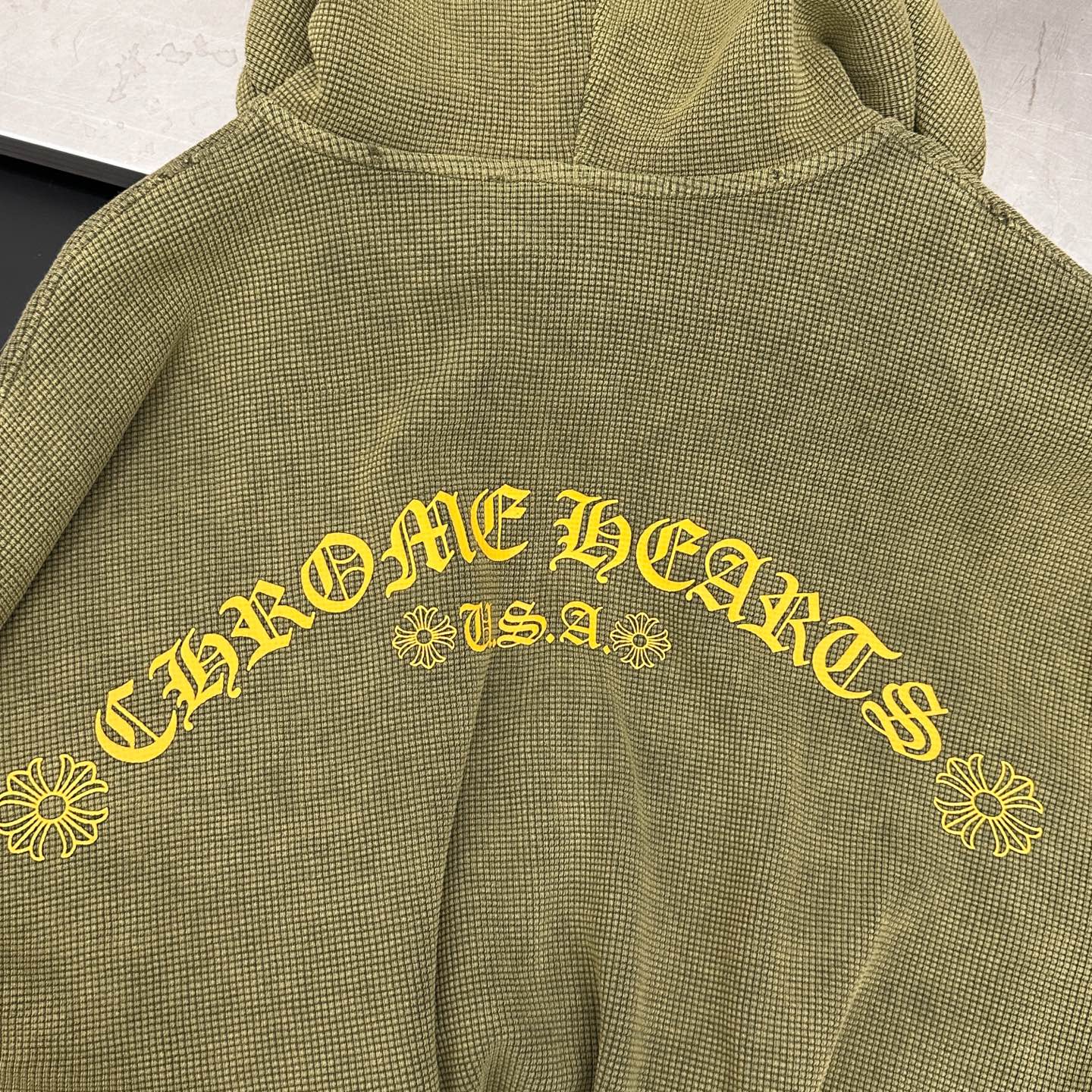 💰克罗心 ｜ 新款卫衣开衫，成衣洗水印花吊磨工艺，男女同款，尺码sml