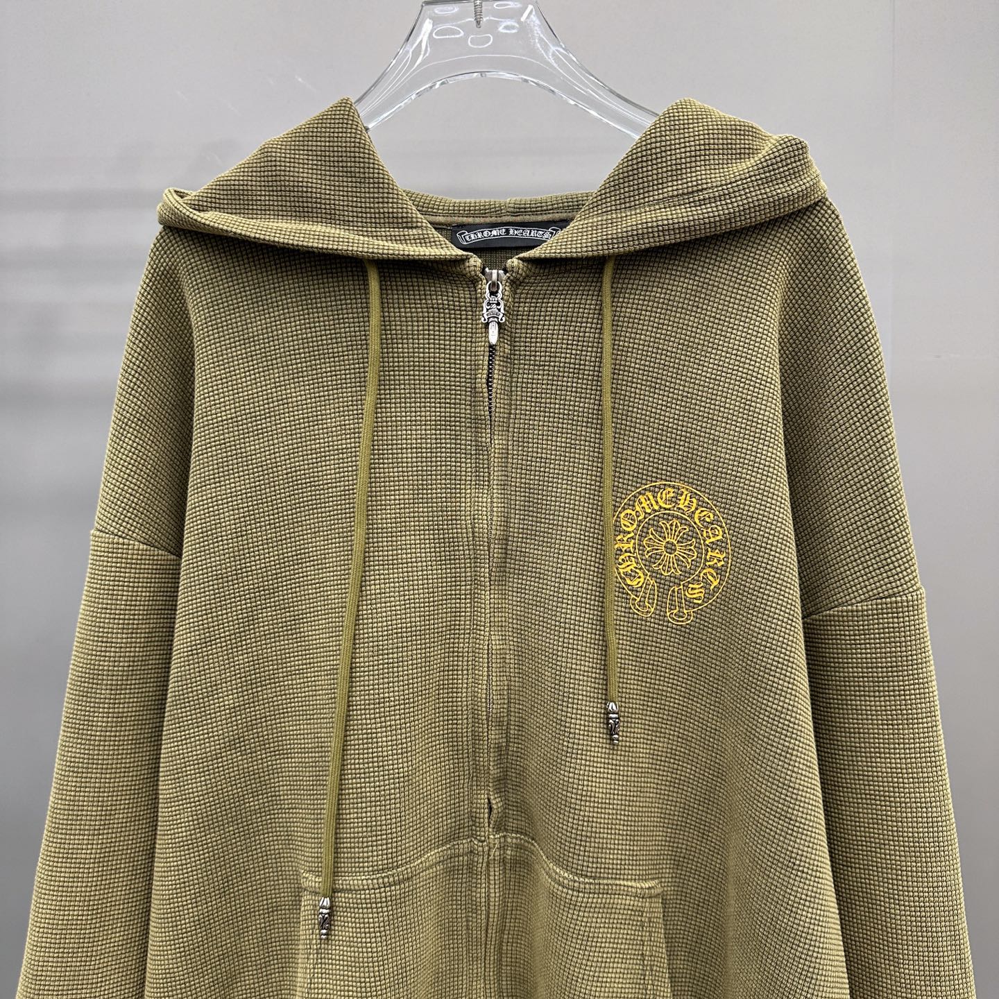 💰克罗心 ｜ 新款卫衣开衫，成衣洗水印花吊磨工艺，男女同款，尺码sml