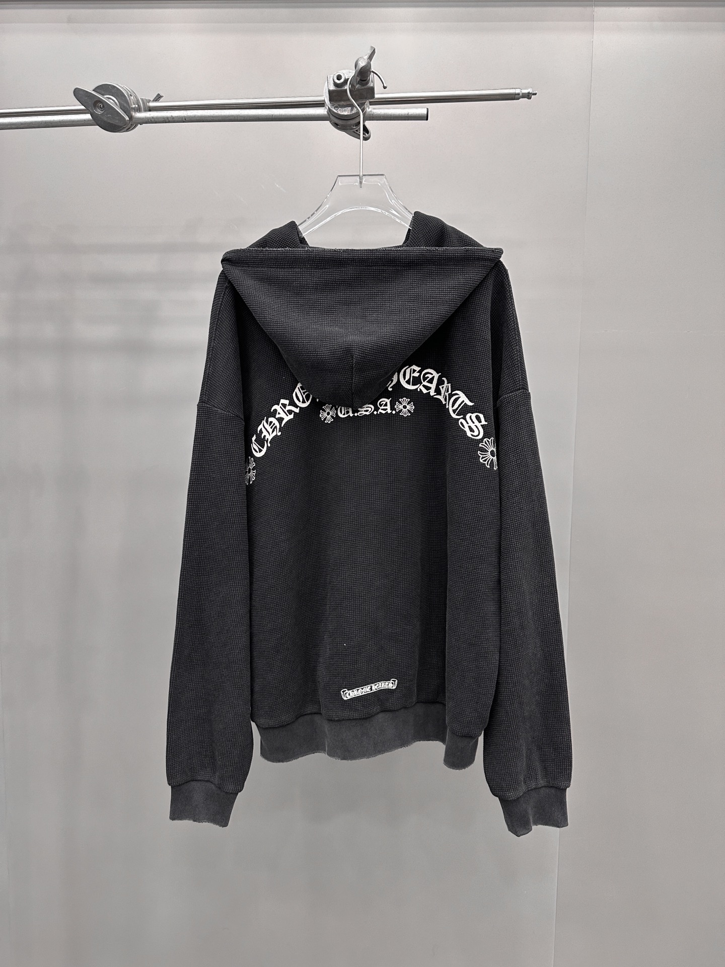 💰克罗心 ｜ 新款卫衣开衫，成衣洗水印花吊磨工艺，男女同款，尺码sml