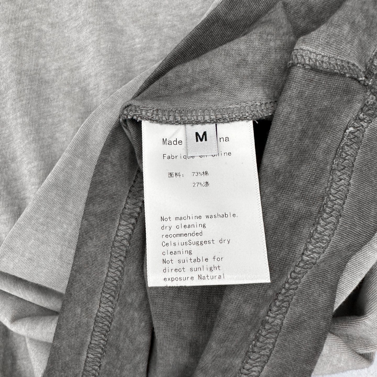 🆕克罗心 ｜ 新款长袖t，成衣洗水炒色加4处印花工艺，男女同款，尺码sml