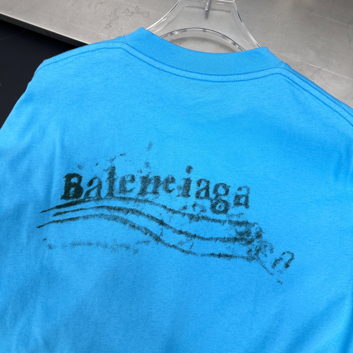 🆕巴黎 ｜ 新款长袖t，成衣洗水炒色工艺加成衣印花，男女同款，尺码sml