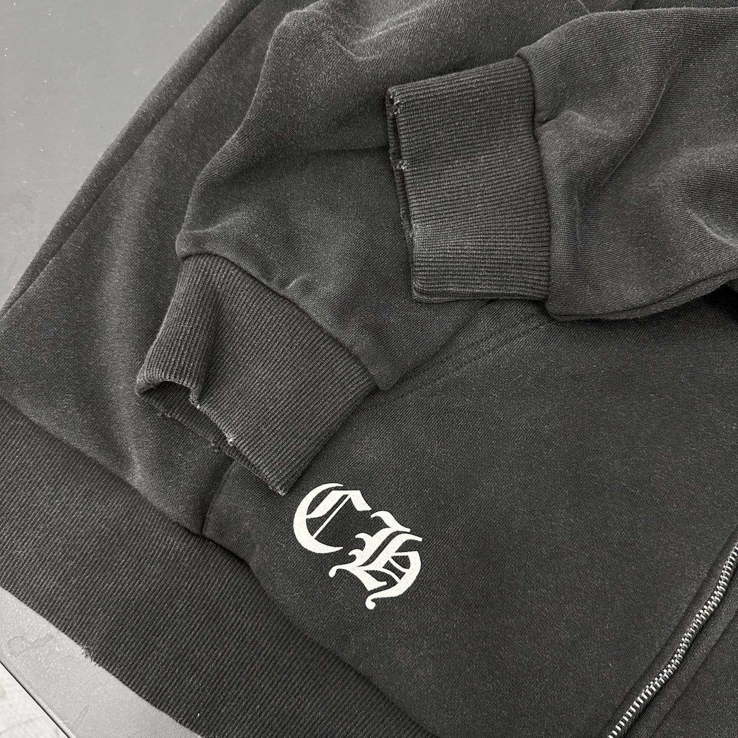 🆕克罗心 ｜ 新款卫衣开衫，成衣洗水炒色喷色吊磨加4处印花工艺，男女同款，尺码sml