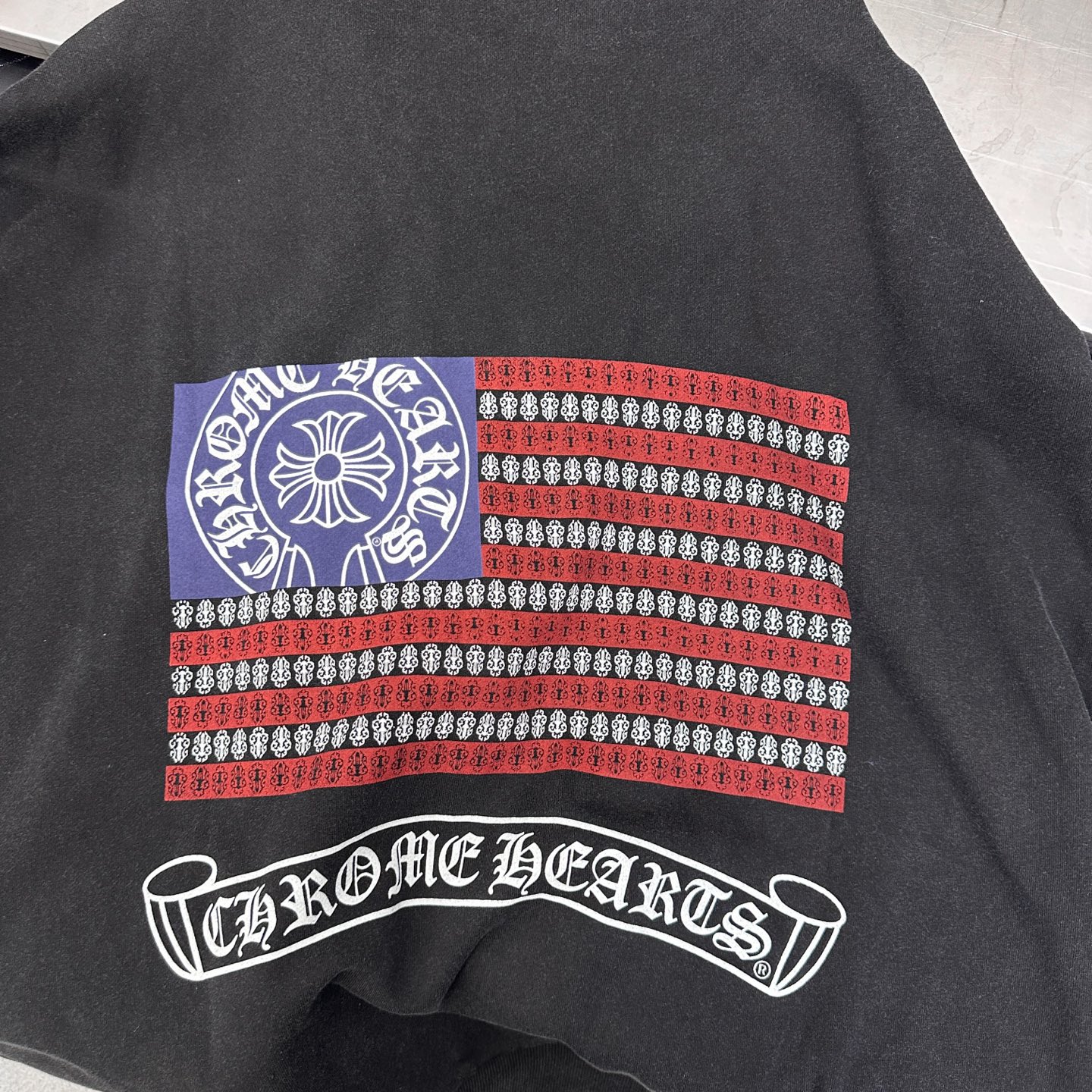 🆕克罗心 ｜ 新款卫衣开衫，成衣洗水炒色喷色吊磨加4处印花工艺，男女同款，尺码sml