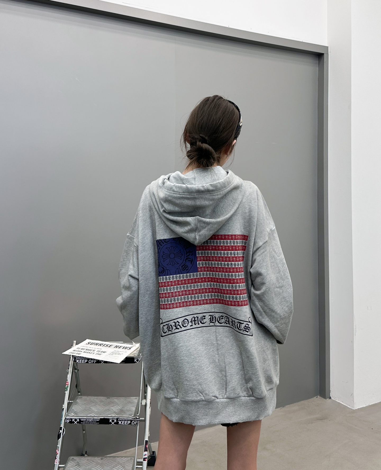 🆕克罗心 ｜ 新款卫衣开衫，成衣洗水炒色喷色吊磨加4处印花工艺，男女同款，尺码sml