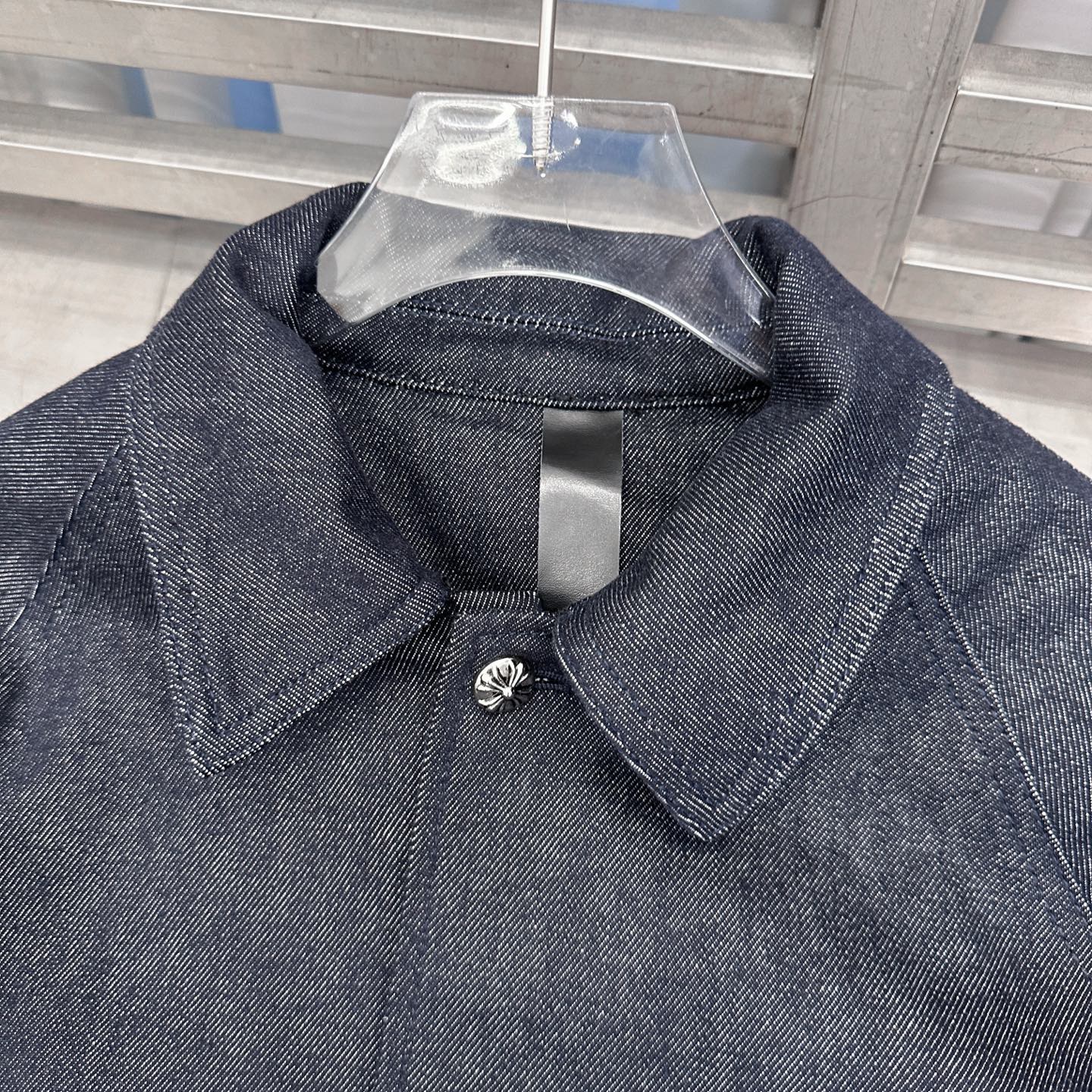 🆕克罗心 ｜ 新款牛仔风衣，成衣洗水工艺，经典原布牛仔色，双层做工，时尚休闲，尺码sml