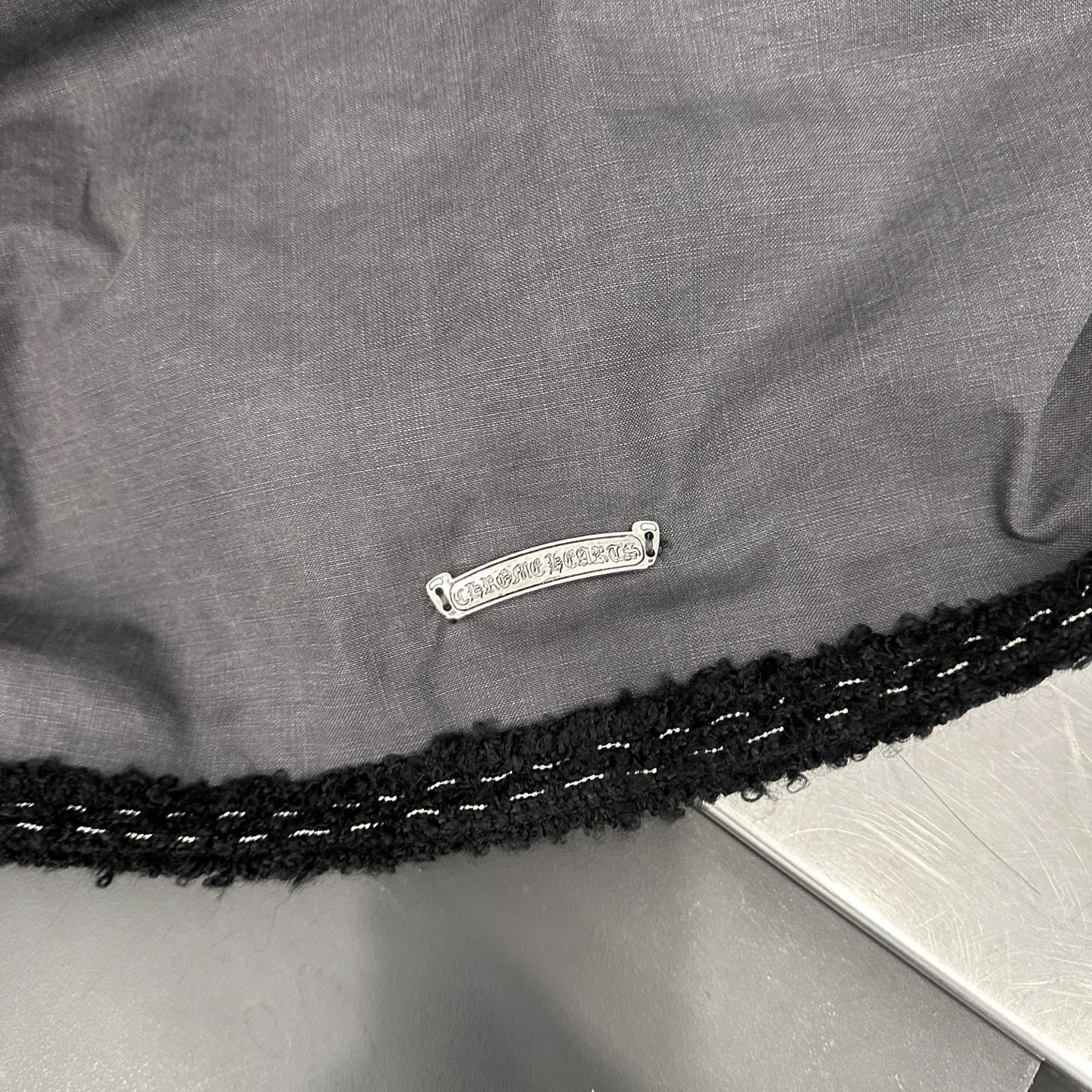 🆕克罗心 ｜ 新款休闲外套，成衣洗水工艺加手工编织包边，定制提花里布加100%全棉卡其布面料，休闲时尚，