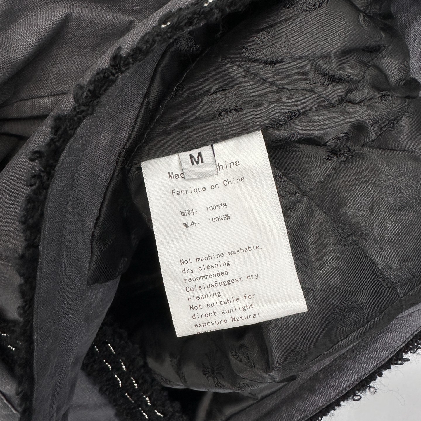 🆕克罗心 ｜ 新款休闲外套，成衣洗水工艺加手工编织包边，定制提花里布加100%全棉卡其布面料，休闲时尚，