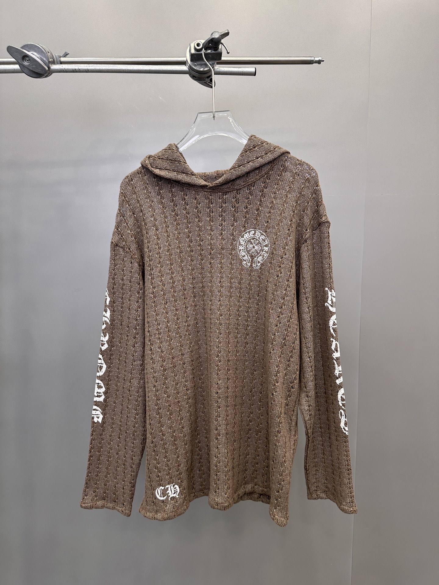 🆕克罗心 ｜ 新款休闲上衣，成衣洗水烫银工艺加6处印花，人棉特殊混纺编织面料，男女同款，尺码sml