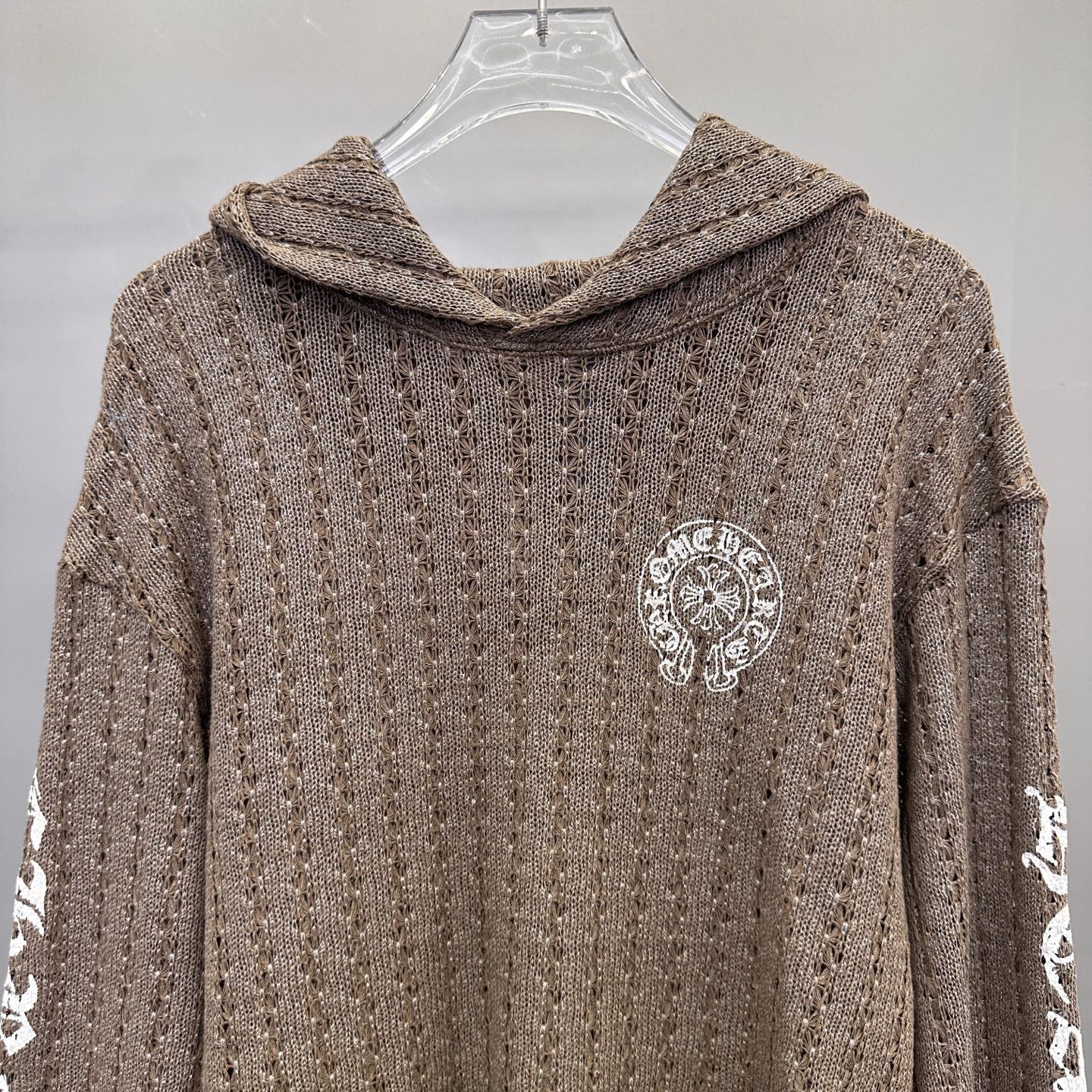 🆕克罗心 ｜ 新款休闲上衣，成衣洗水烫银工艺加6处印花，人棉特殊混纺编织面料，男女同款，尺码sml