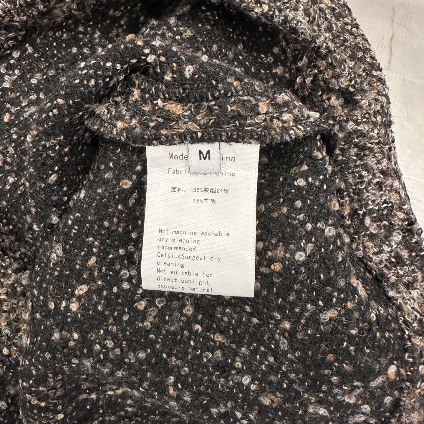 🆕克罗心 ｜ 新款开衫，经典手工刺绣十字标，进口彩纱羊毛混纺面料，休闲时尚，尺码sml