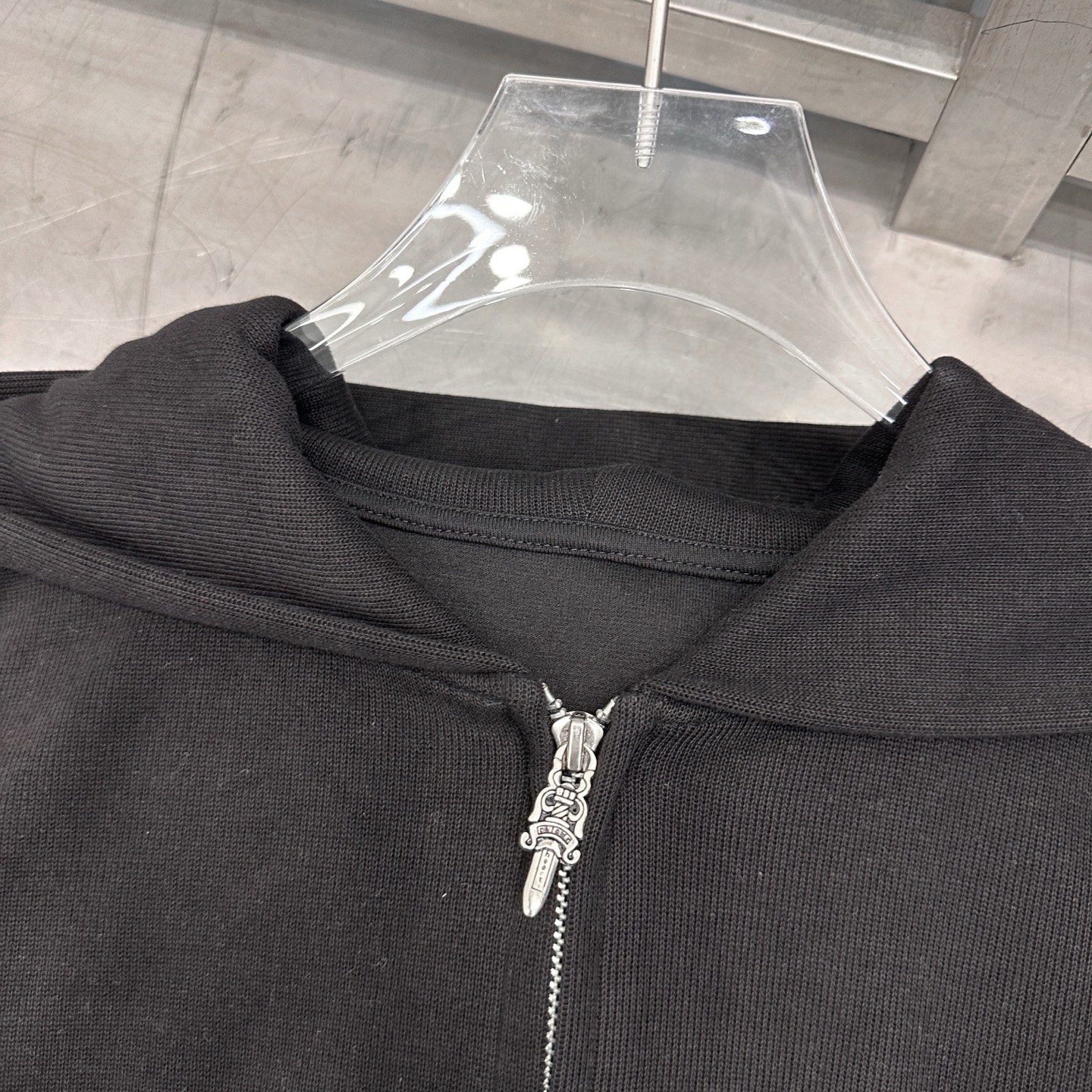 🆕克罗心 ｜ 新款卫衣开衫，成衣洗水工艺加多处双层手工贴皮刺绣，男女同款，尺码sml