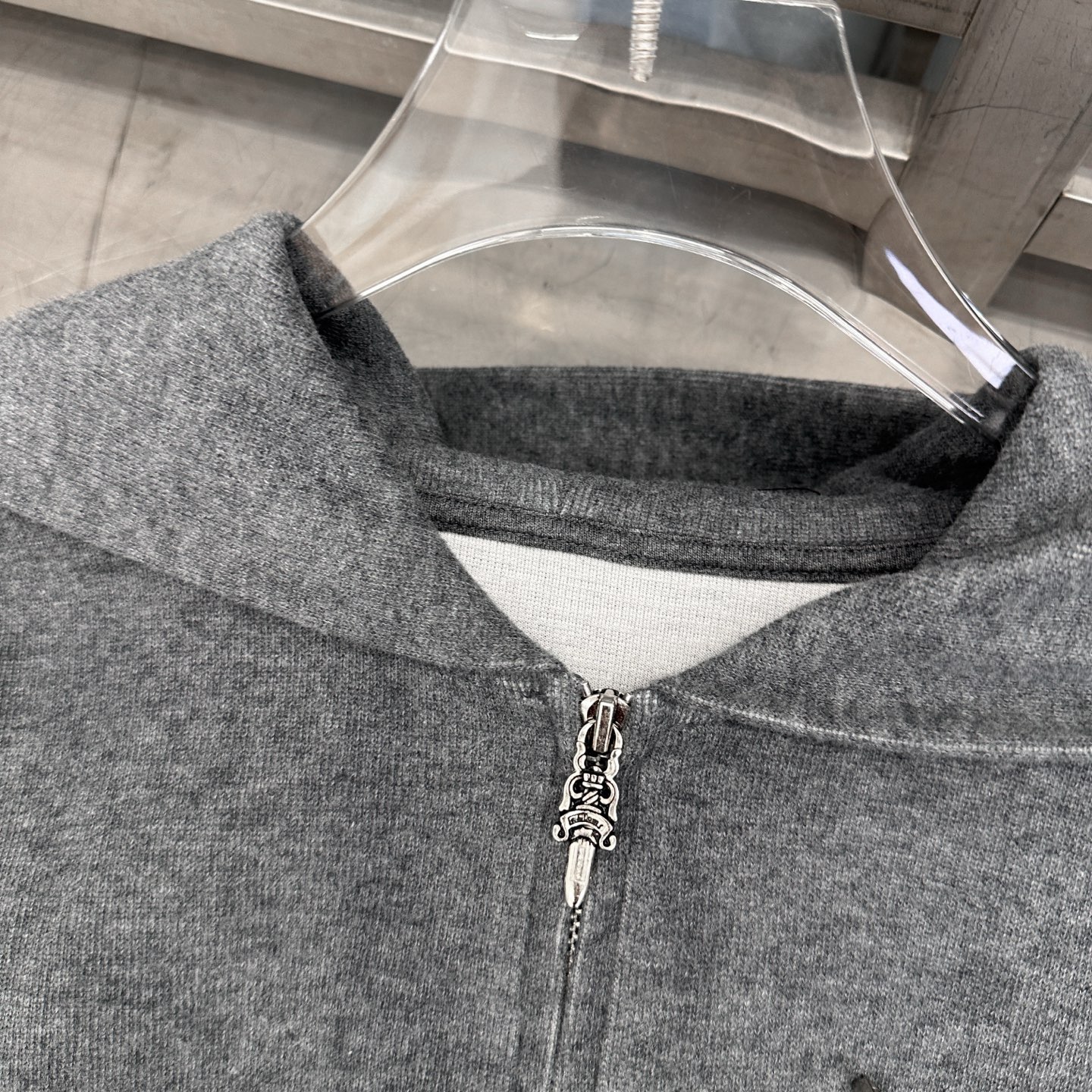 🆕克罗心 ｜ 新款卫衣开衫，成衣洗水工艺加多处双层手工贴皮刺绣，男女同款，尺码sml