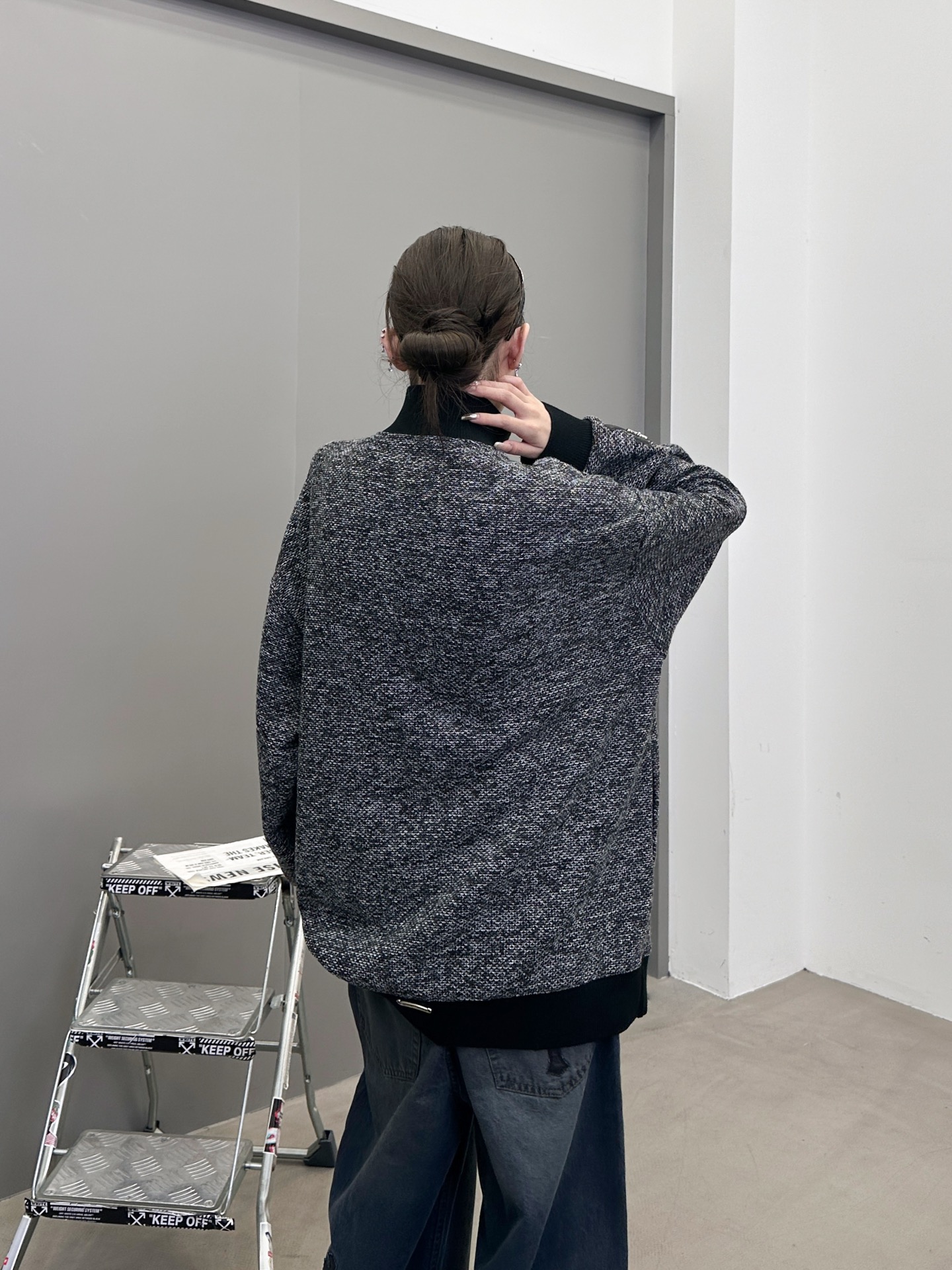 🆕克罗心 ｜ 新款开衫，经典手工刺绣金属十字标，混纺休闲面料，男女同款，尺码sml