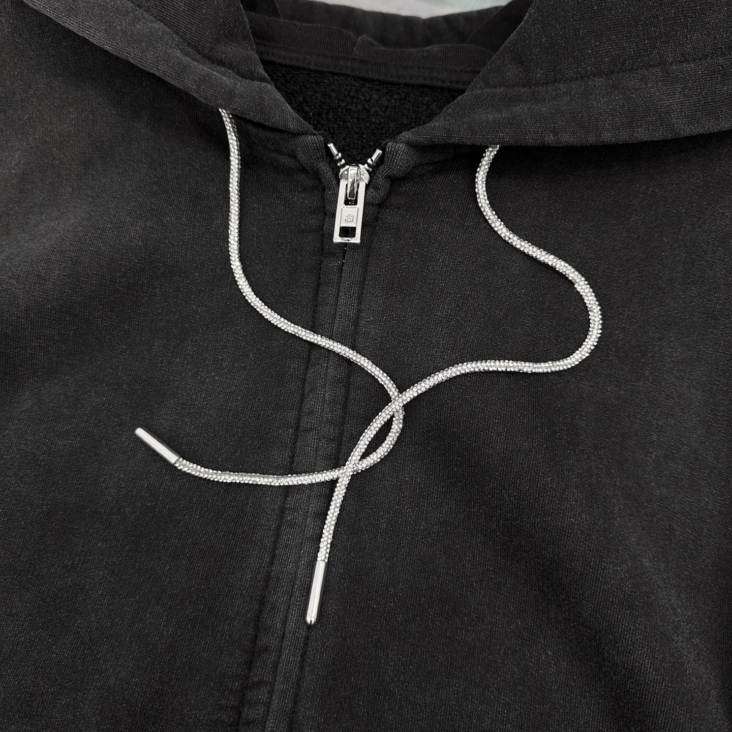 🆕大王 ｜ 新款卫衣开衫，成衣洗水炒色工艺加全钻抽绳，休闲时尚，尺码sml