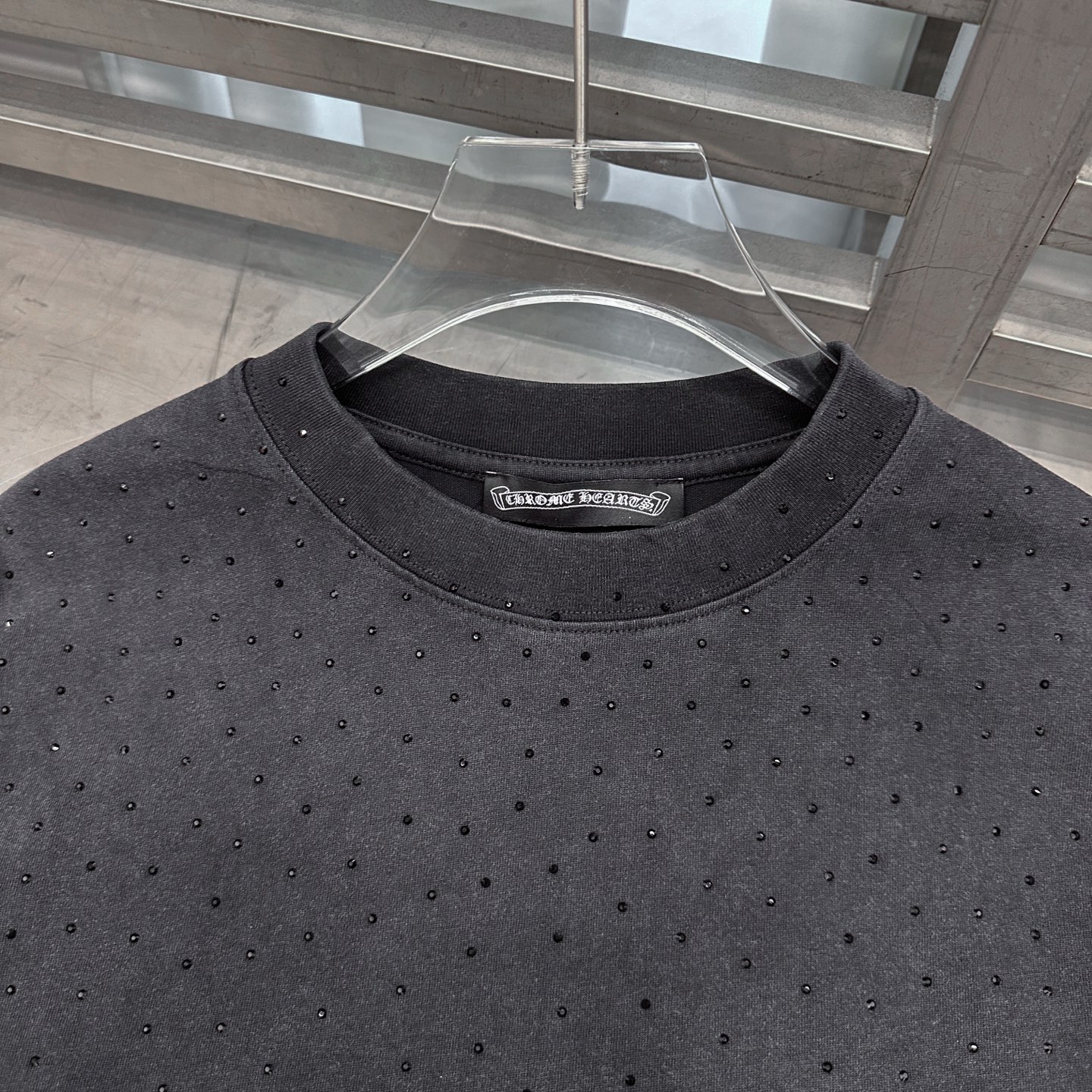 🆕克罗心 ｜ 新款短袖t，成衣洗水炒色烫钻工艺，男女同款，尺码sml