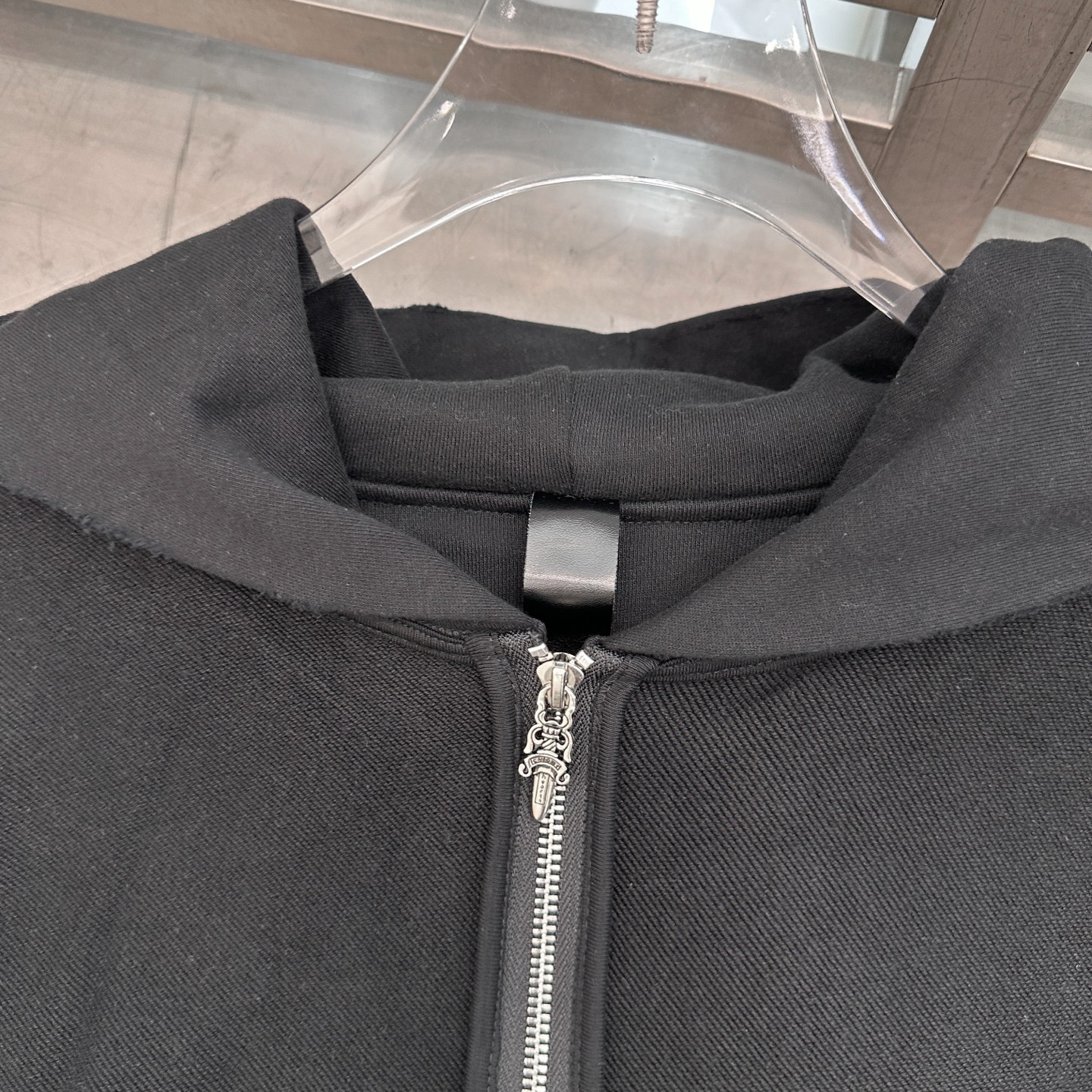 克罗心 ｜ 新款卫衣开衫，成衣洗水吊磨加前后刺绣工艺，手工车十字标，男女同款，尺码sml