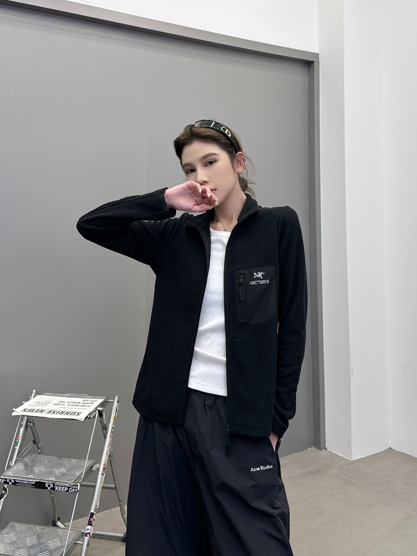 鸟 ｜ 新款保暖中间层开衫，进口透气保暖摇粒绒面料，尺码sml