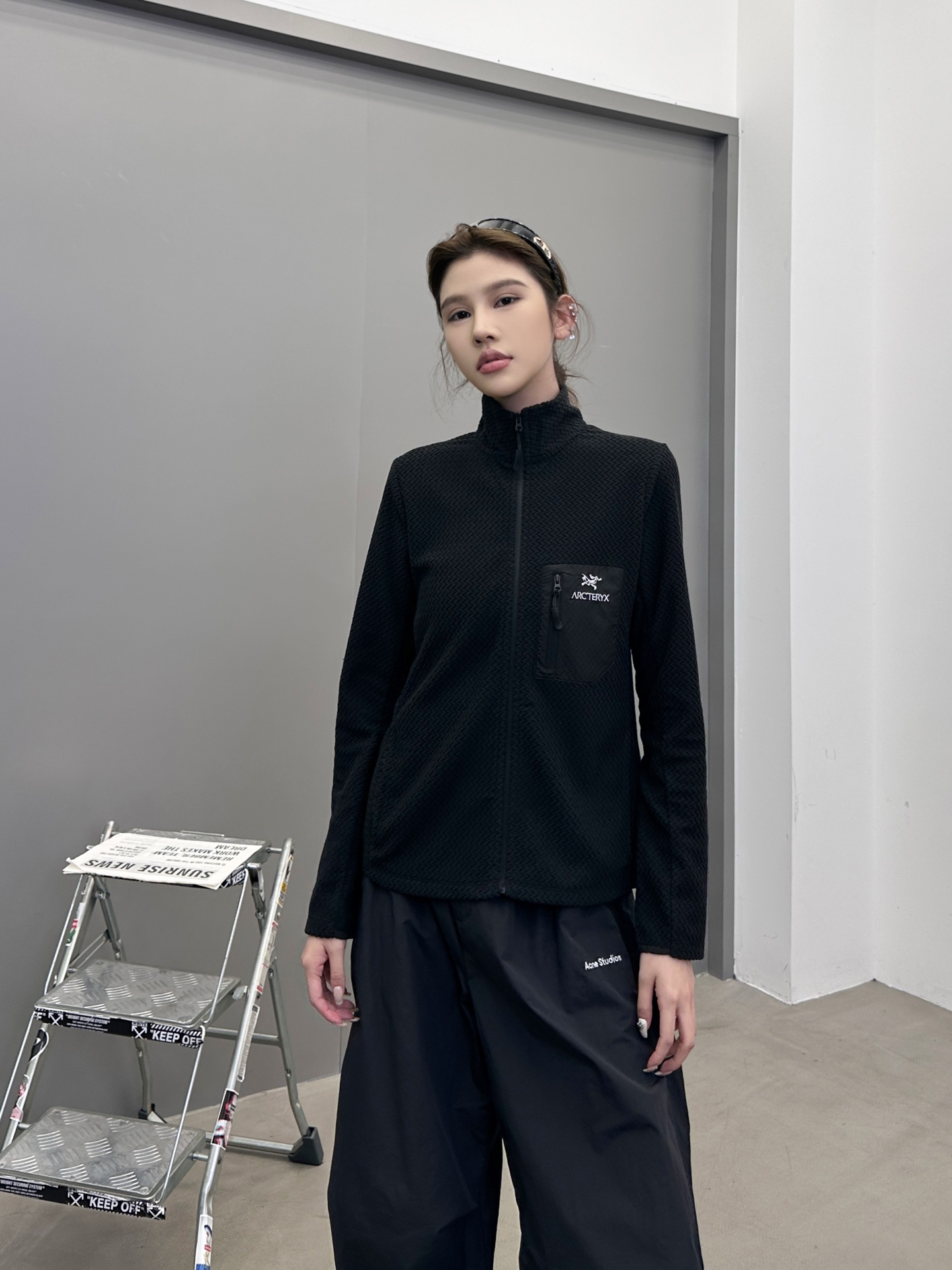 鸟 ｜ 新款保暖中间层开衫，进口透气保暖摇粒绒面料，尺码sml