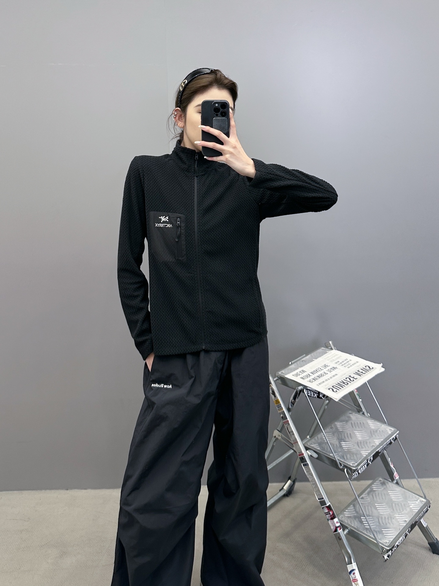 鸟 ｜ 新款保暖中间层开衫，进口透气保暖摇粒绒面料，尺码sml