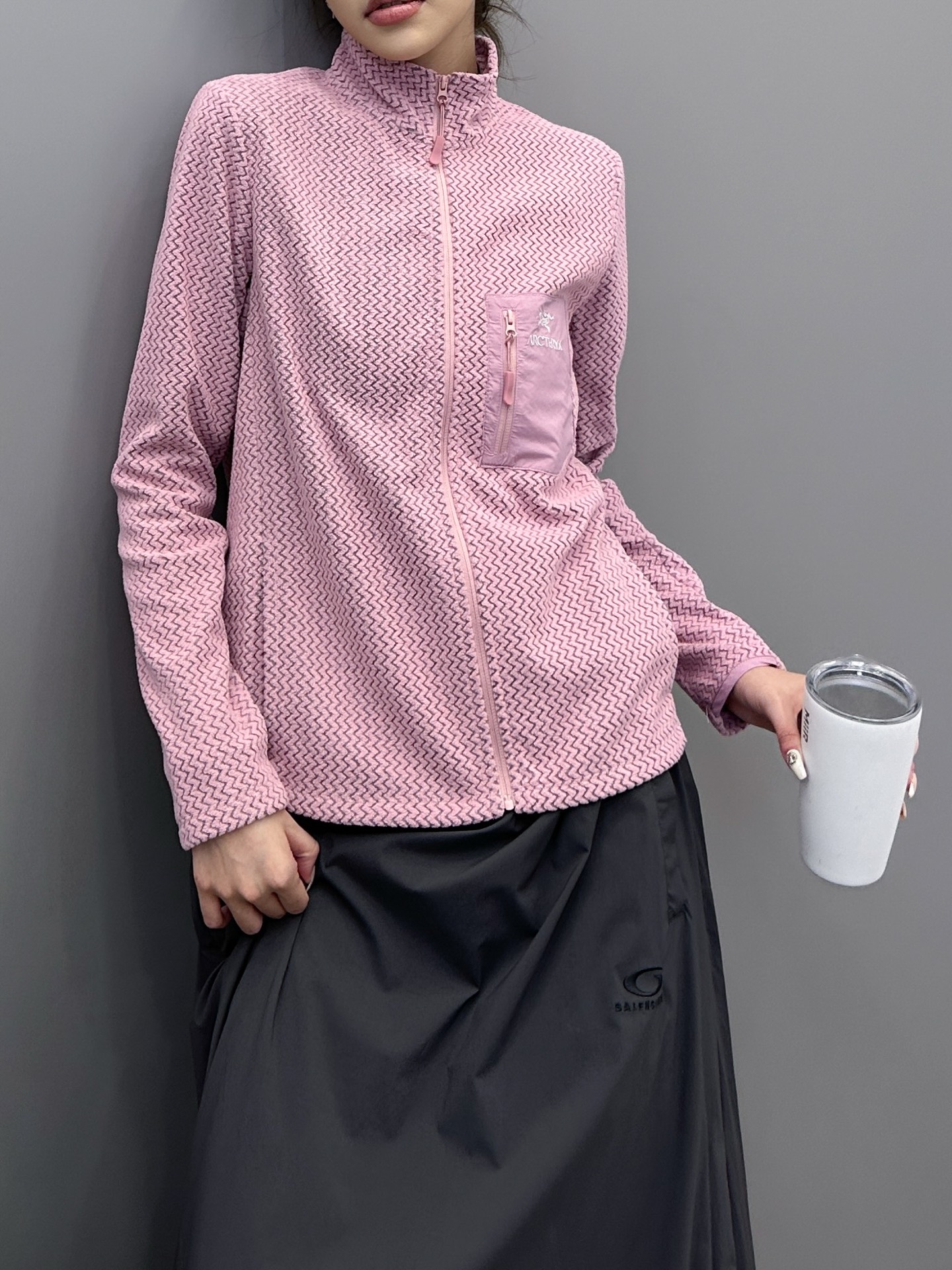 鸟 ｜ 新款保暖中间层开衫，进口透气保暖摇粒绒面料，尺码sml