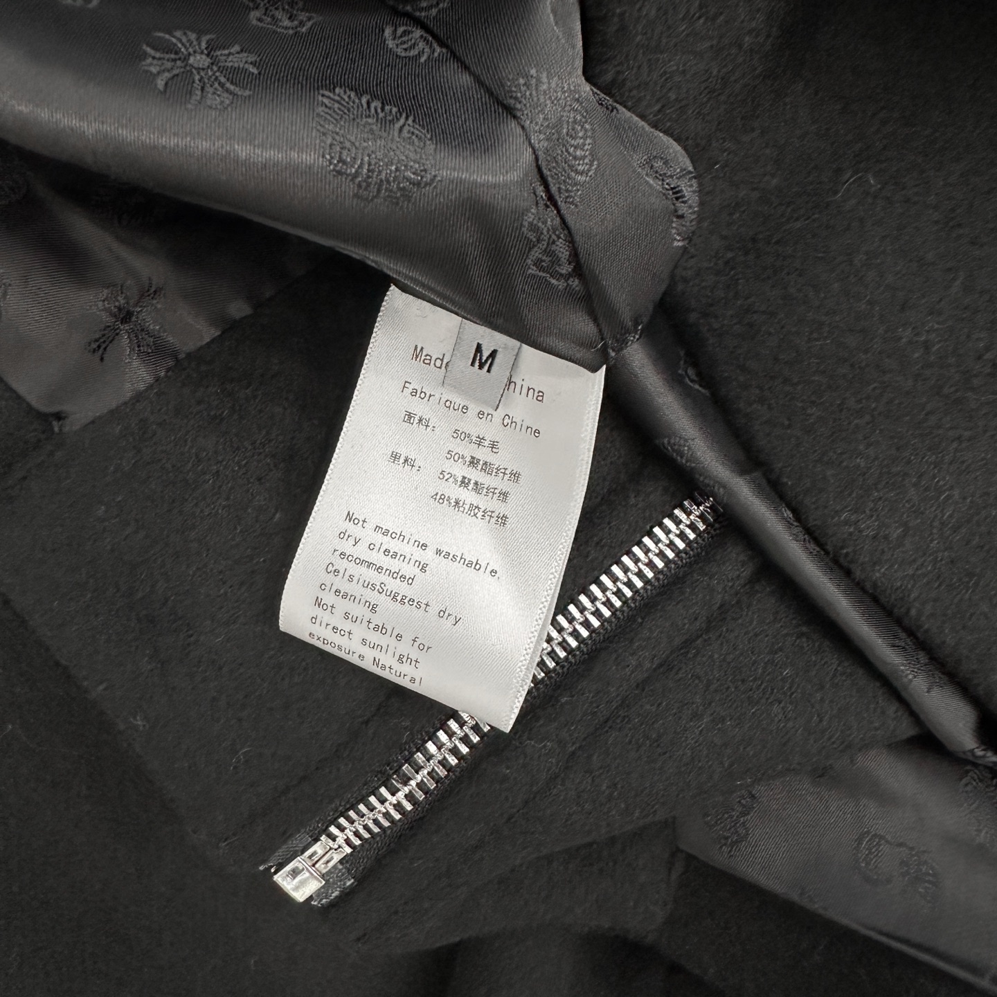 克罗心 ｜ 新款休闲上衣，经典手工刺绣十字标，50%羊毛混纺面料，男女同款，尺码sml