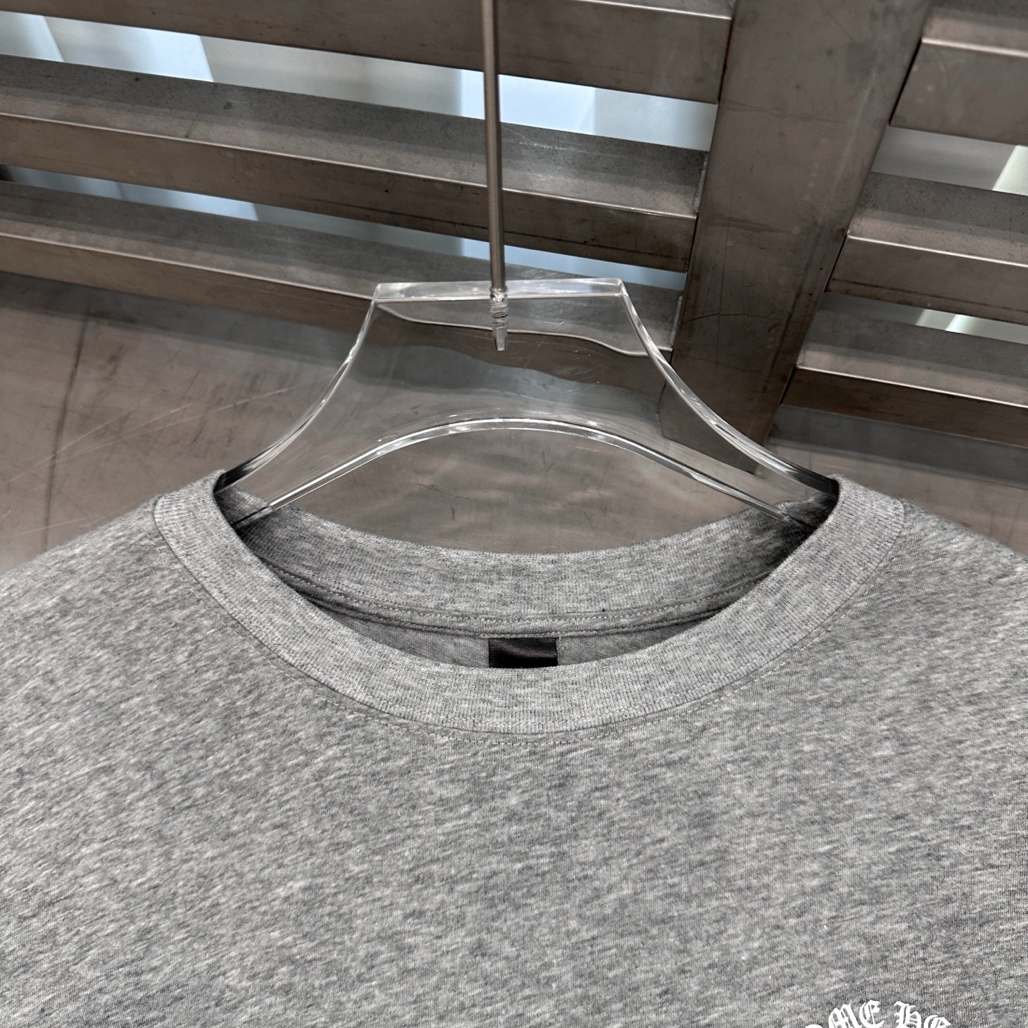 克罗心 ｜ 新款长袖t，成衣洗水加多处印花工艺，男女同款，尺码sml