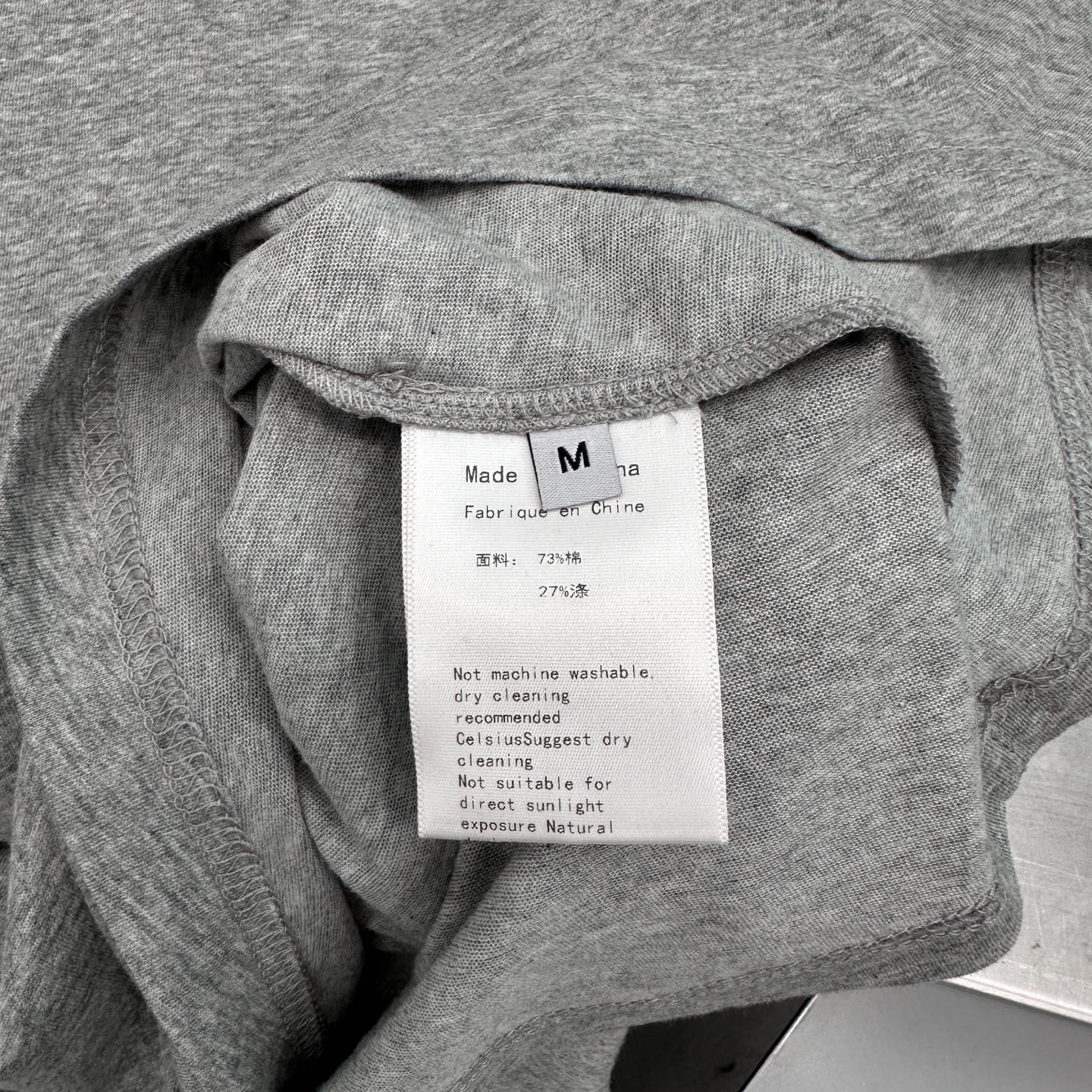 克罗心 ｜ 新款长袖t，成衣洗水加多处印花工艺，男女同款，尺码sml