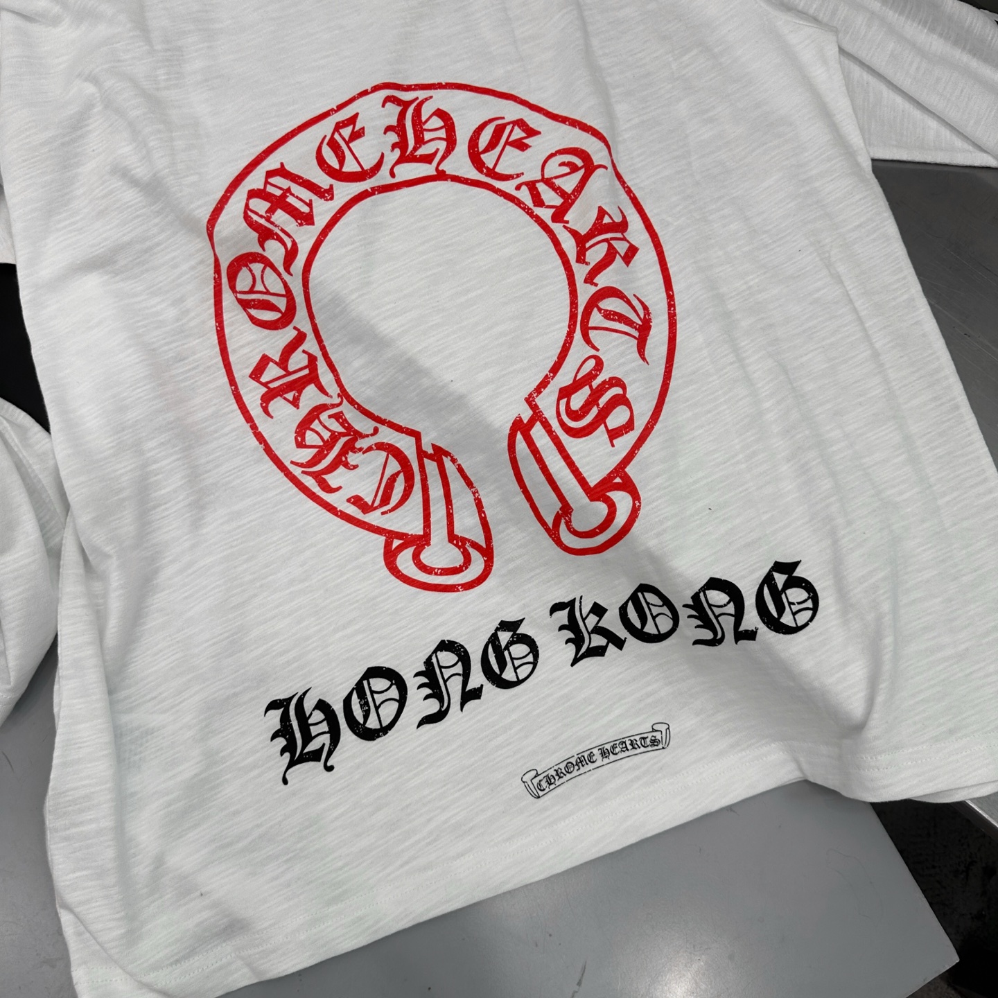 克罗心 ｜ 新款长袖t，成衣洗水前后四处印花工艺，男女同款，尺码sml