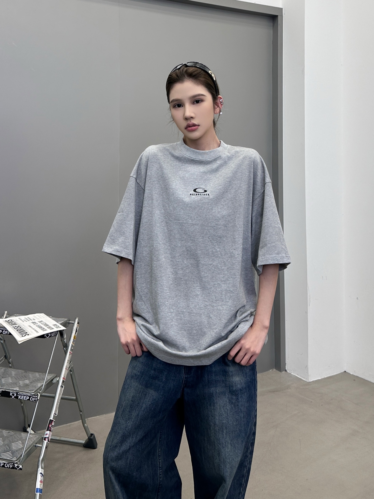 巴黎 ｜ 新款短袖t，成衣洗水炒色喷色工艺，男女同款，尺码sml