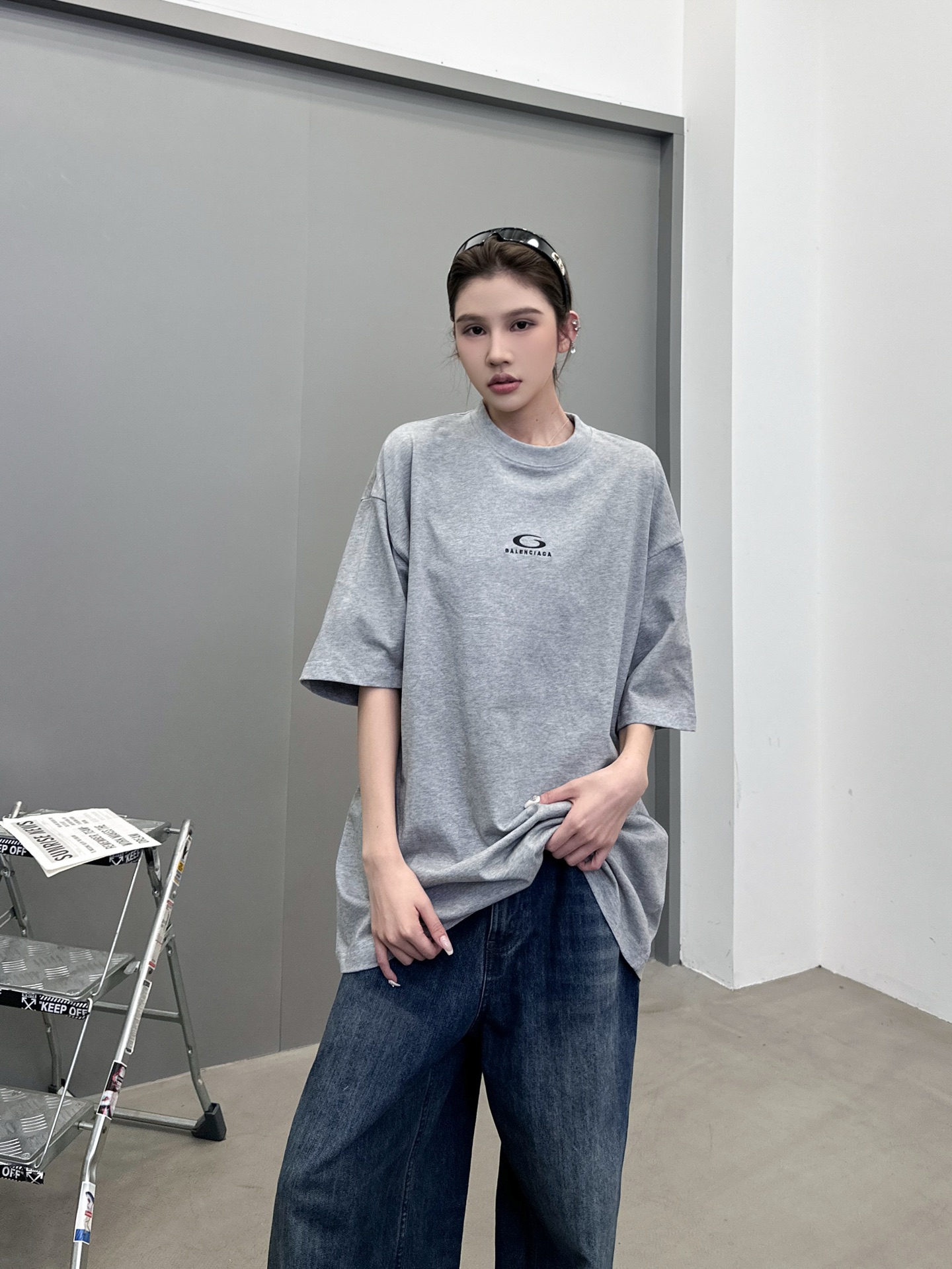 巴黎 ｜ 新款短袖t，成衣洗水炒色喷色工艺，男女同款，尺码sml