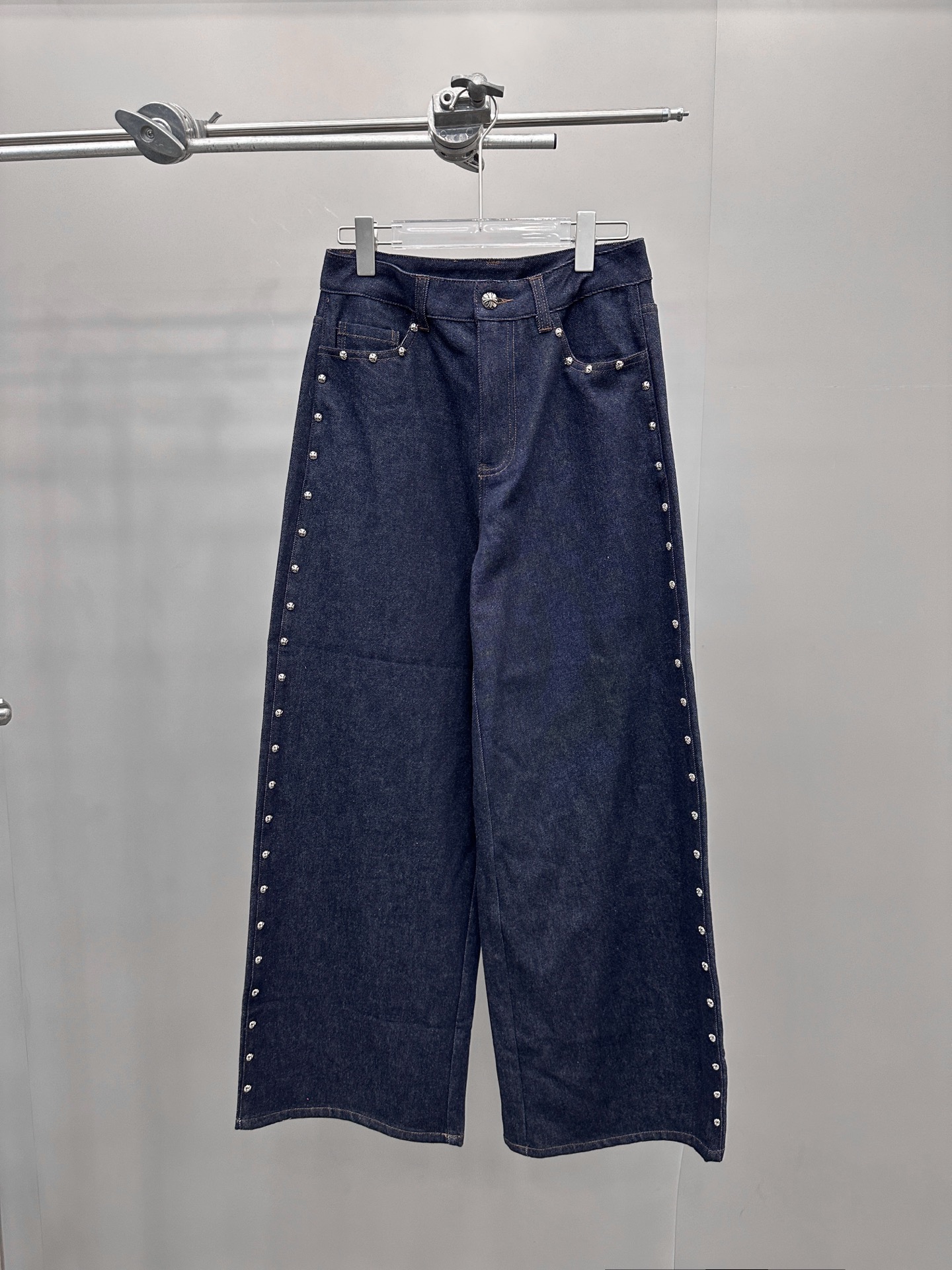 克罗心 ｜ 新款牛仔裤，成衣洗水手工钉原生牛仔布，休闲时尚，尺码sml