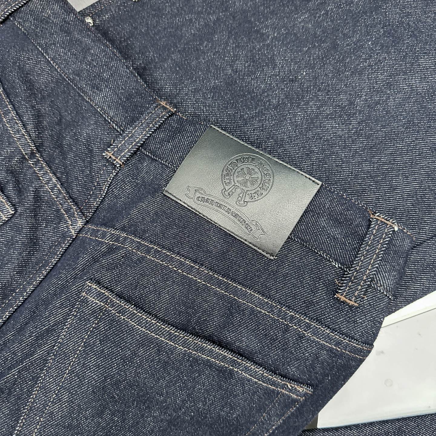 克罗心 ｜ 新款牛仔裤，成衣洗水手工钉原生牛仔布，休闲时尚，尺码sml