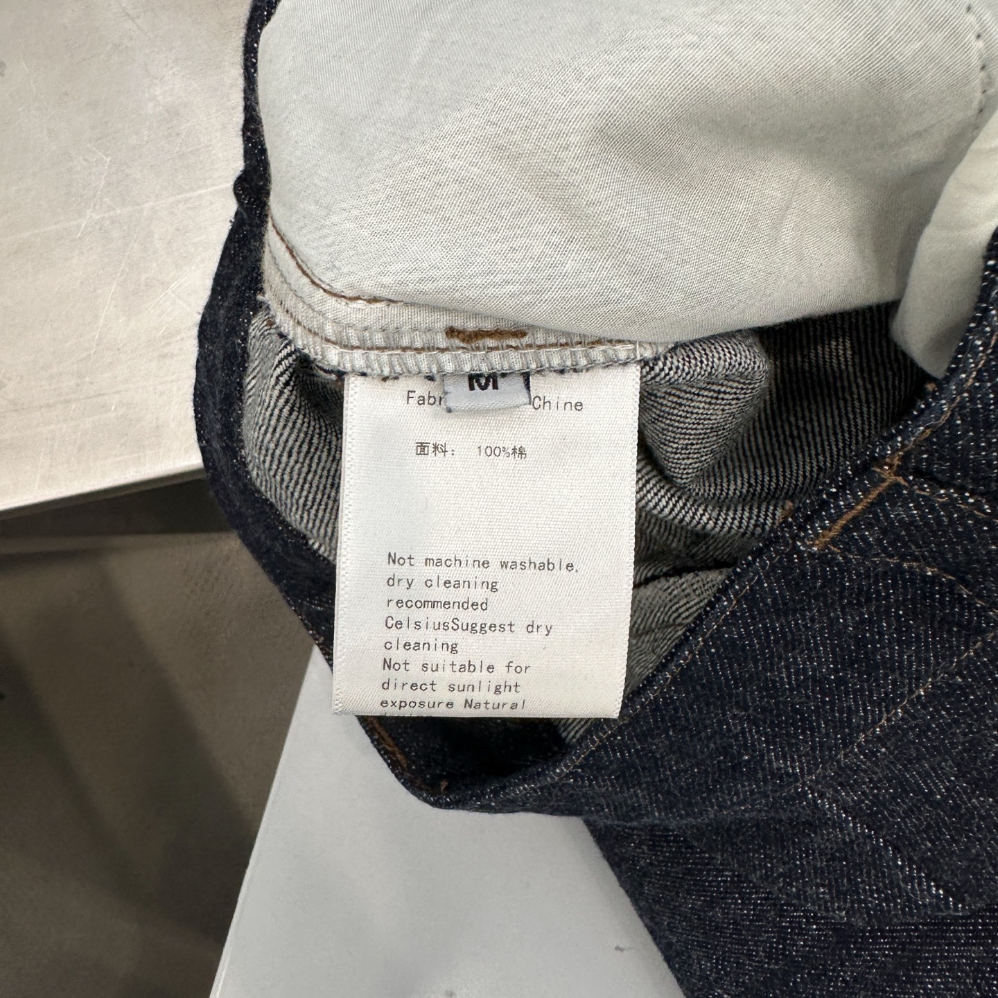 克罗心 ｜ 新款牛仔工装裤，成衣洗水手工钉原生牛仔工装裤，男女同款，尺码sml