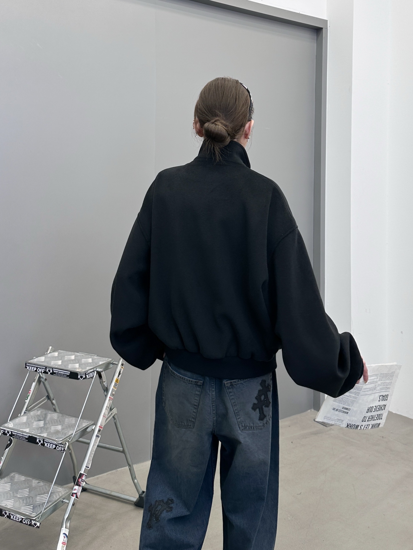 🆕巴黎 ｜ 新款休闲外套，经典刺绣标，进口环保混纺面料，休闲时尚，尺码sml