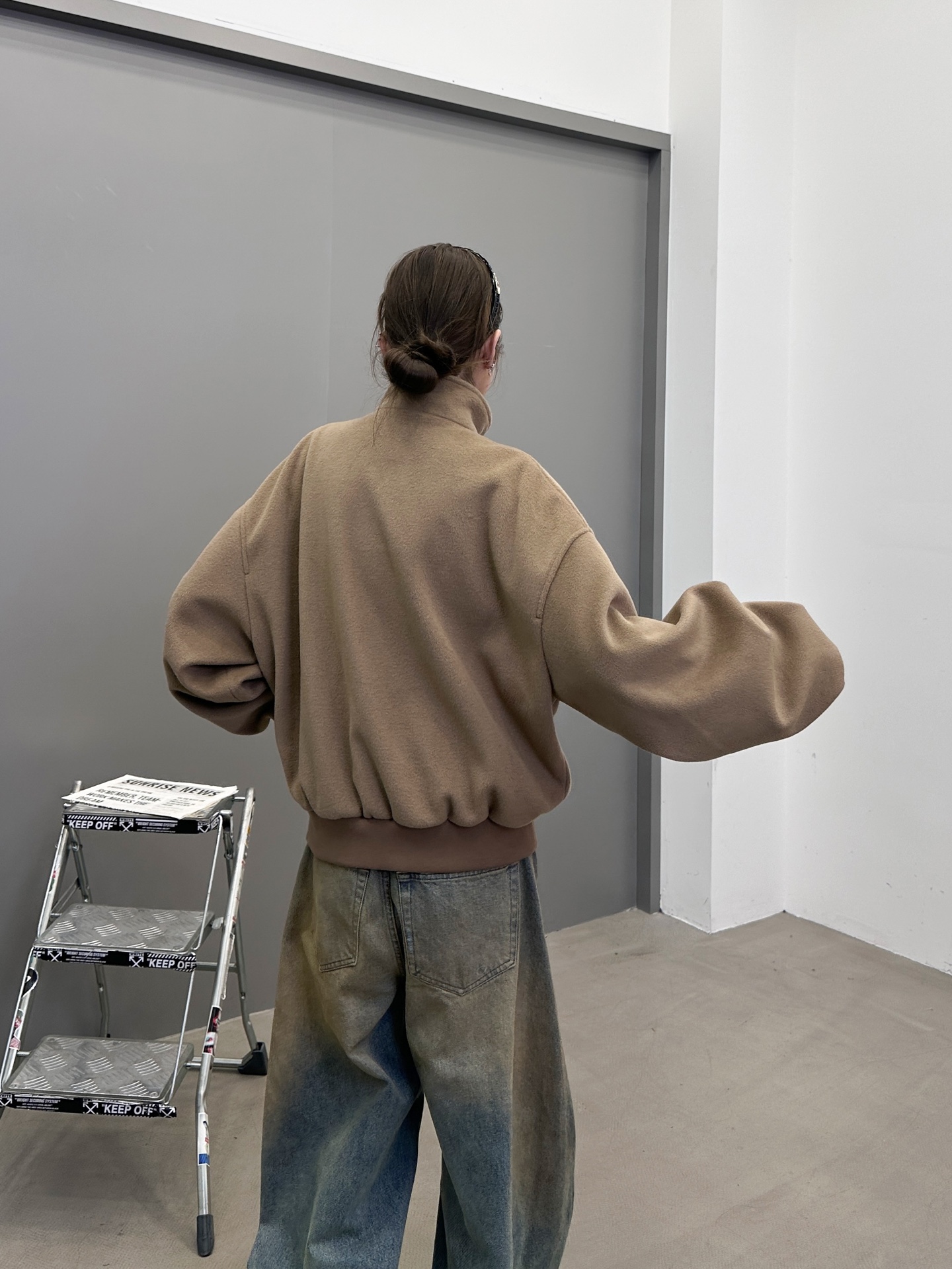 🆕巴黎 ｜ 新款休闲外套，经典刺绣标，进口环保混纺面料，休闲时尚，尺码sml