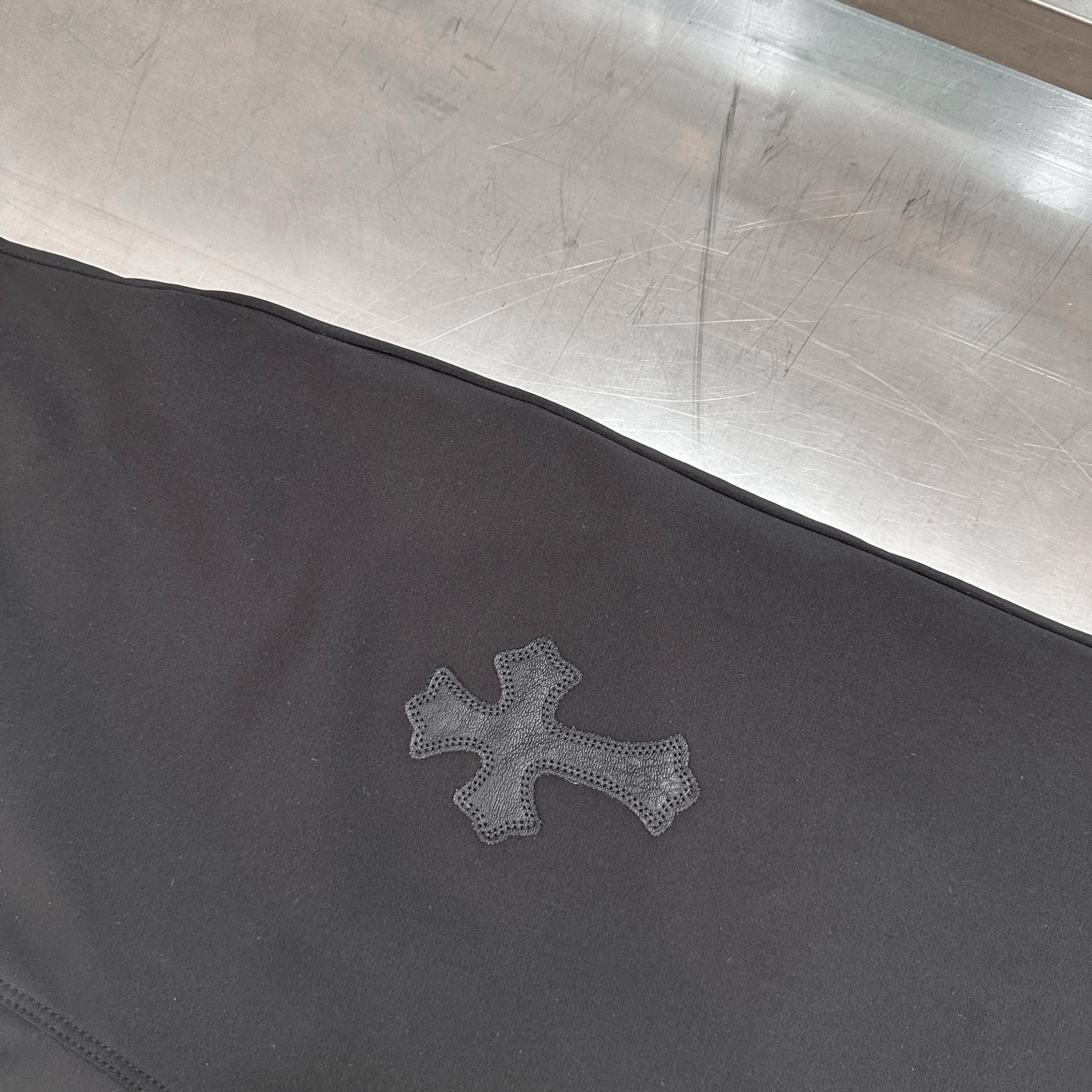 🆕克罗心 ｜ 新款瑜伽裤，经典手工刺绣十字标，运动休闲微喇加绒打底裤，尺码sml