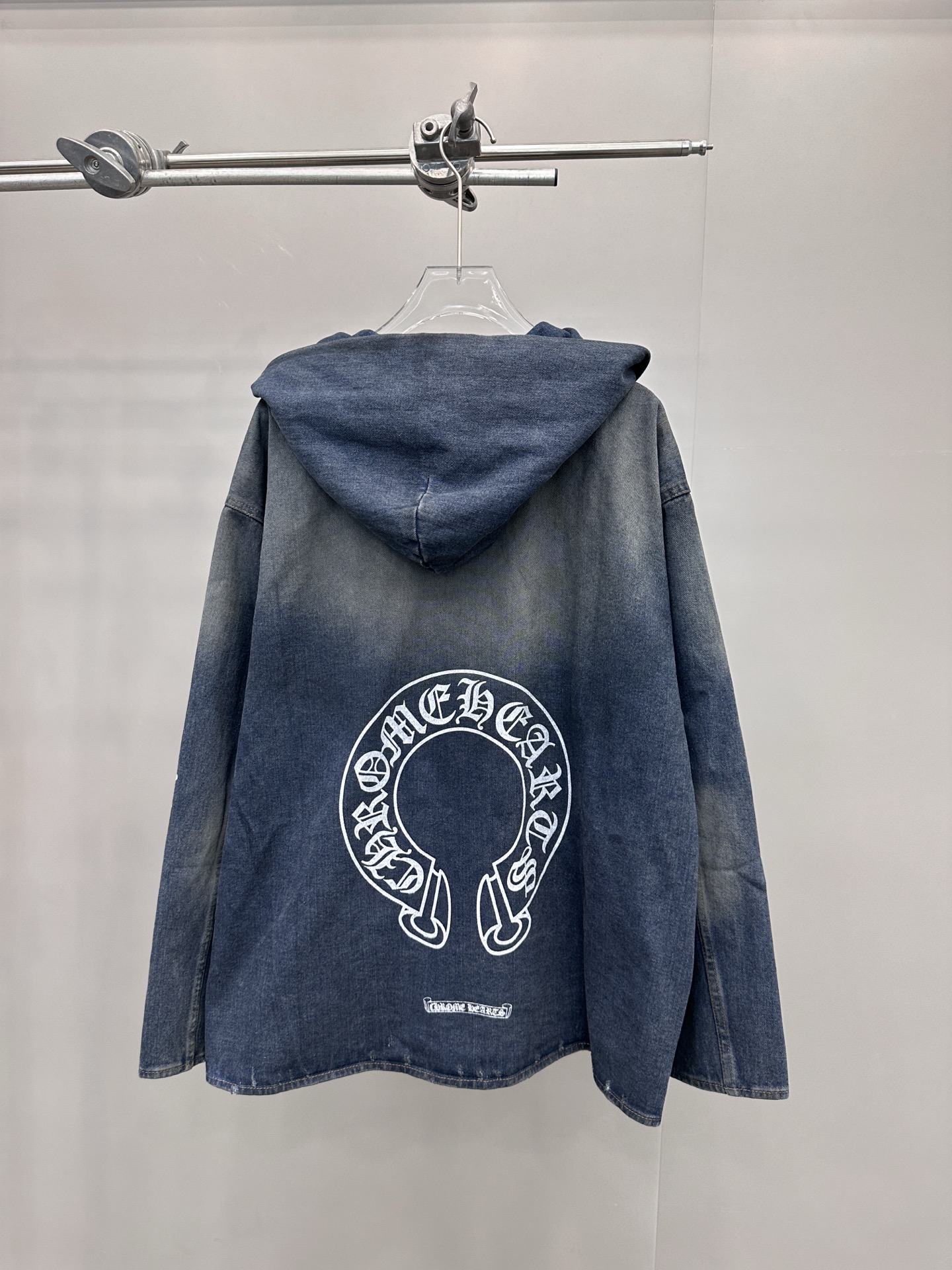 🆕克罗心 ｜ 新款牛仔外套，成衣洗水吊磨泥浆工艺加4处印花，男女同款，尺码sml