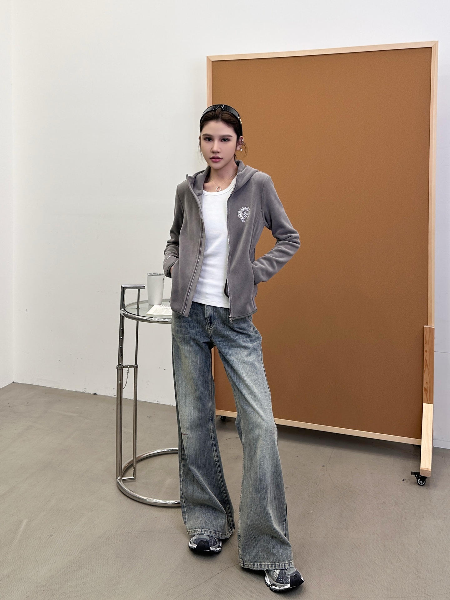 🆕克罗心 ｜ 新款摇粒绒开衫，多处经典刺绣标工艺，休闲时尚，可内搭保暖也可外穿搭配，尺码sml