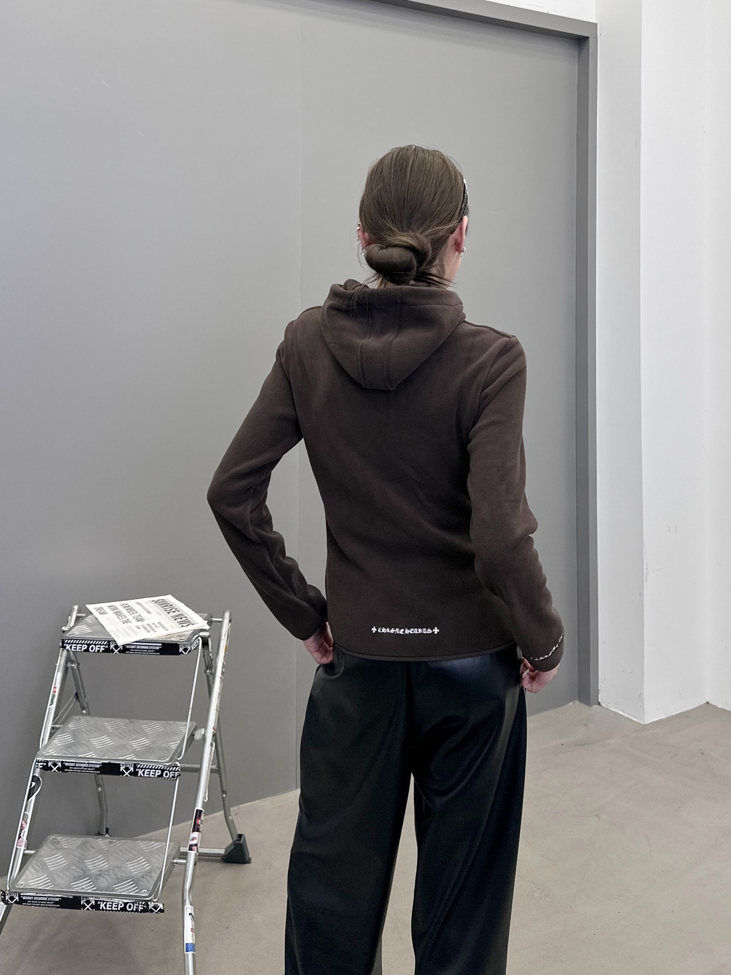 🆕克罗心 ｜ 新款摇粒绒开衫，多处经典刺绣标工艺，休闲时尚，可内搭保暖也可外穿搭配，尺码sml