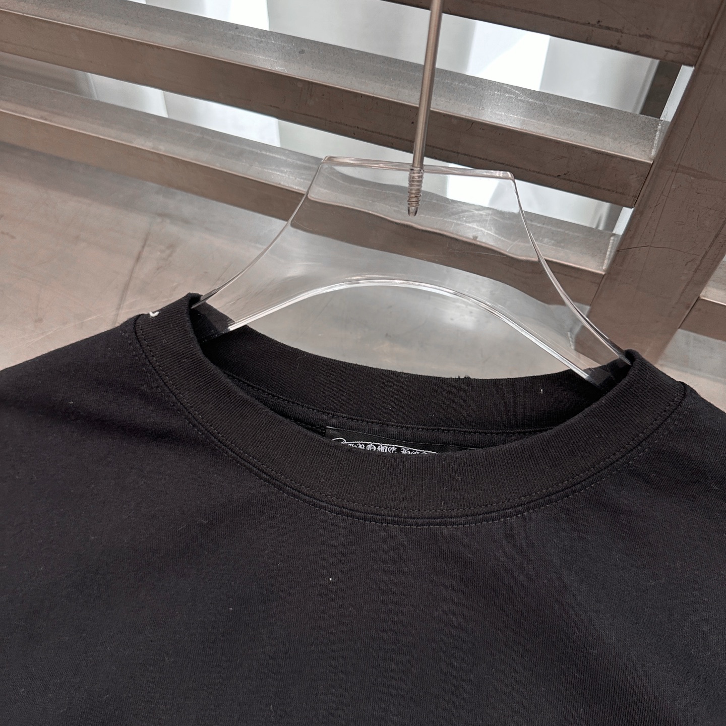 🆕克罗心 ｜ 新款长袖t，成衣洗水吊磨加多处印花工艺，男女同款，尺码sml