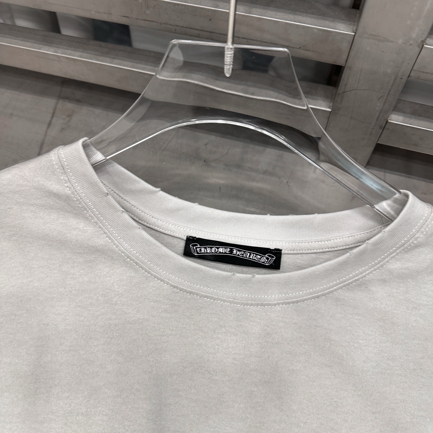 🆕克罗心 ｜ 新款长袖t，成衣洗水炒色喷色吊磨工艺加手工刺绣十字标，男女同款，尺码sml