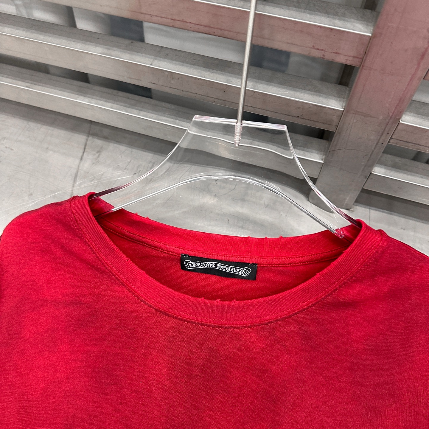 🆕克罗心 ｜ 新款长袖t，成衣洗水炒色喷色吊磨工艺加手工刺绣十字标，男女同款，尺码sml