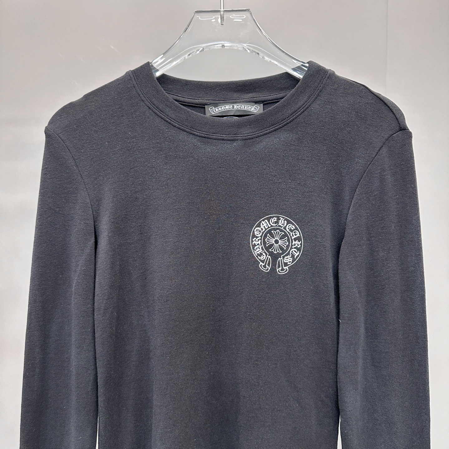 🆕克罗心 ｜ 新款长袖打底，成衣洗水炒色加多处印花工艺，进口羊毛莫代尔面料，尺码sml